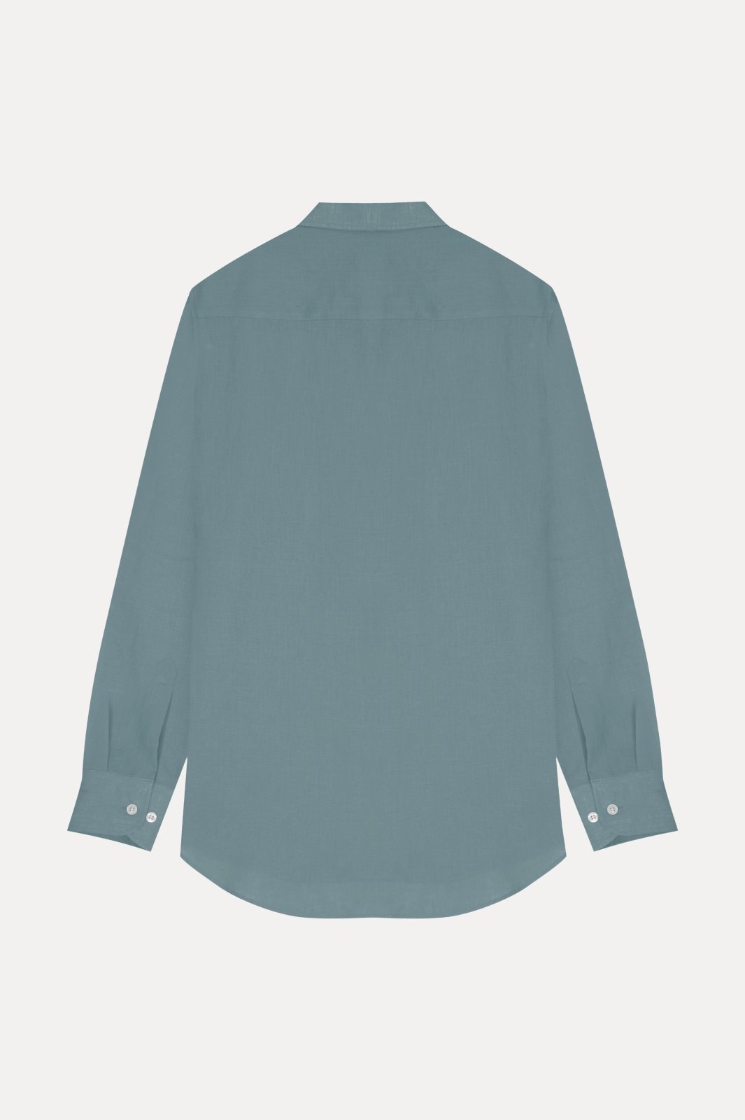 Bold Sunset Orange Linen Shirt - ADAMO