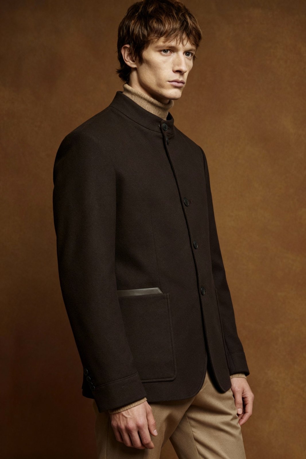 Dark Brown Jacket - ADAMO