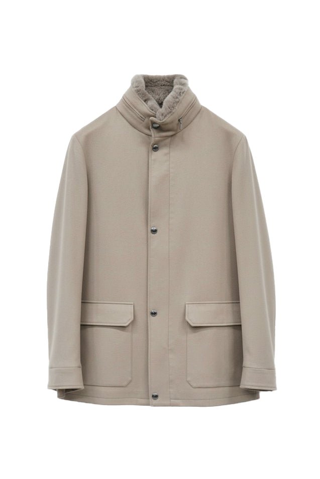 Imperial Wool Stand - Collar Coat - ADAMO