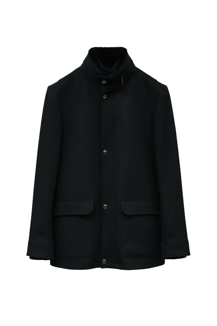 Imperial Wool Stand - Collar Coat - ADAMO