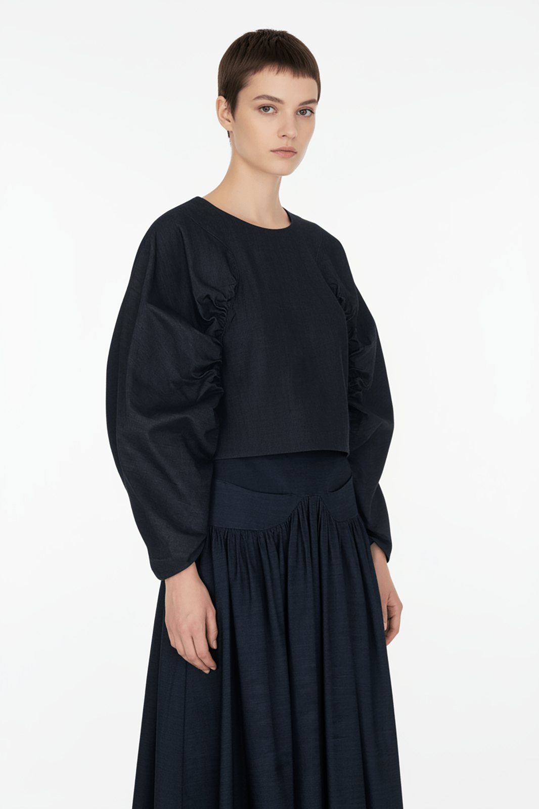 Indigo Midi Skirt - ADAMO