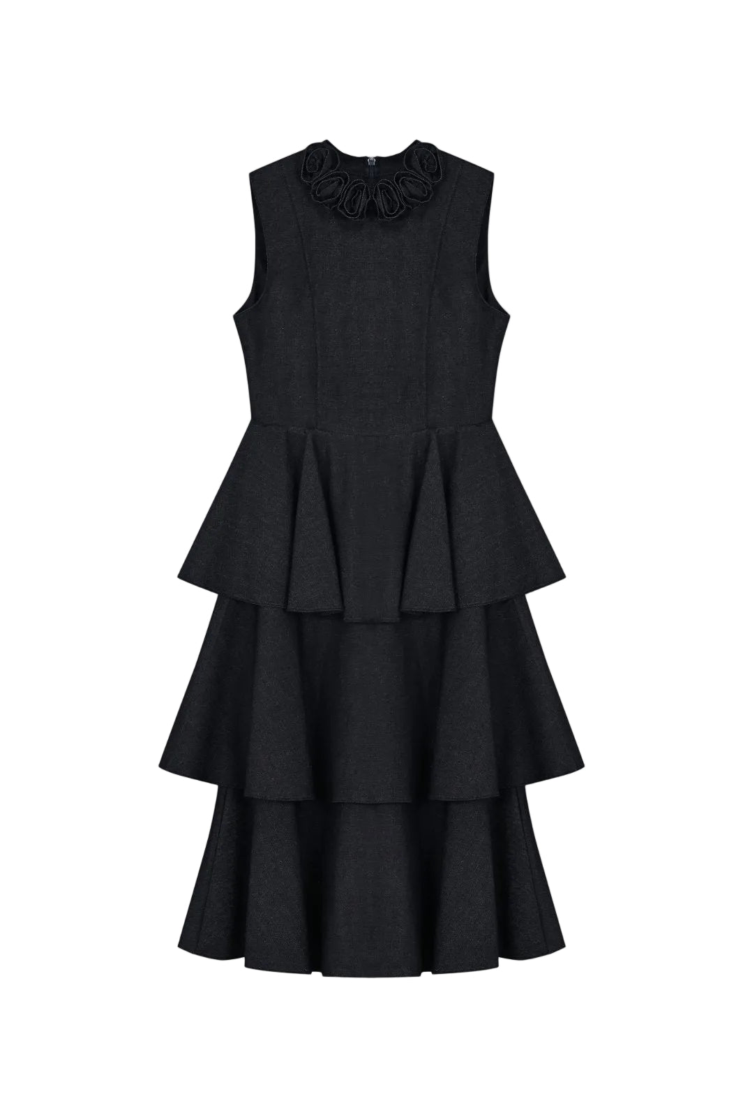 Indigo Tiered Dress - ADAMO