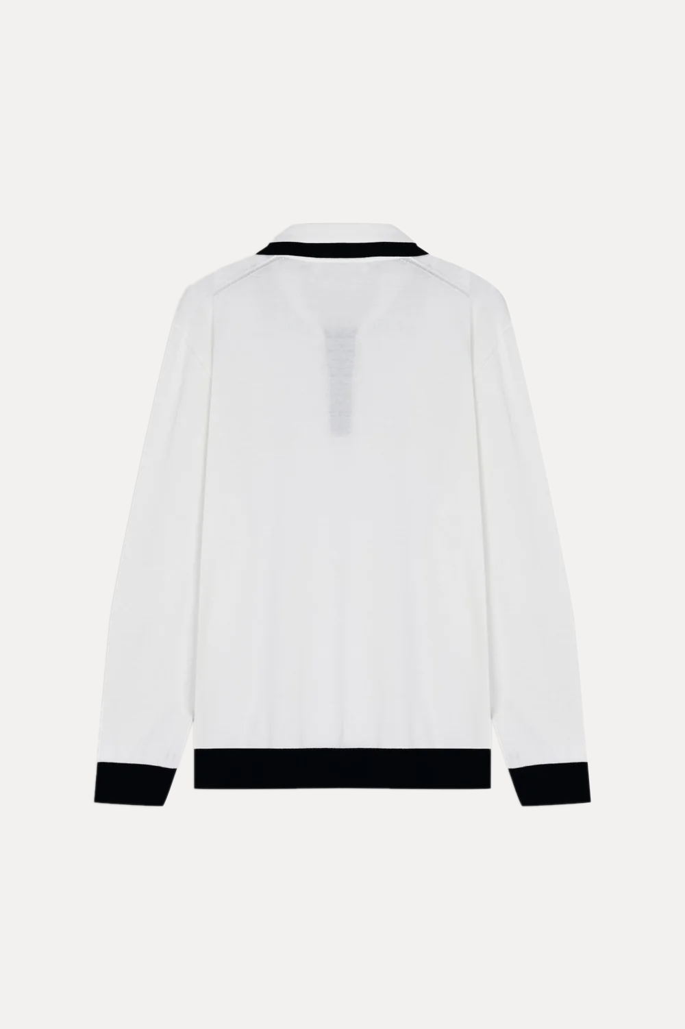 Ivory Contrast Duotone Polo - ADAMO