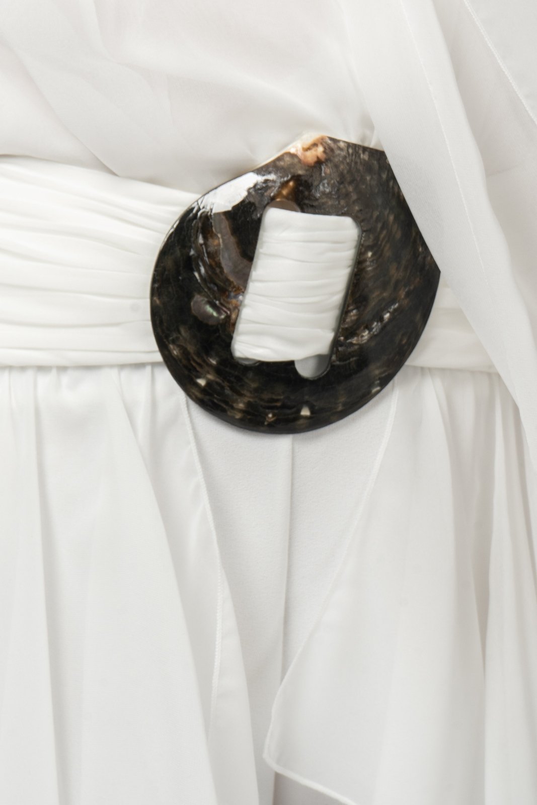 Ivory Fluid Trousers - ADAMO