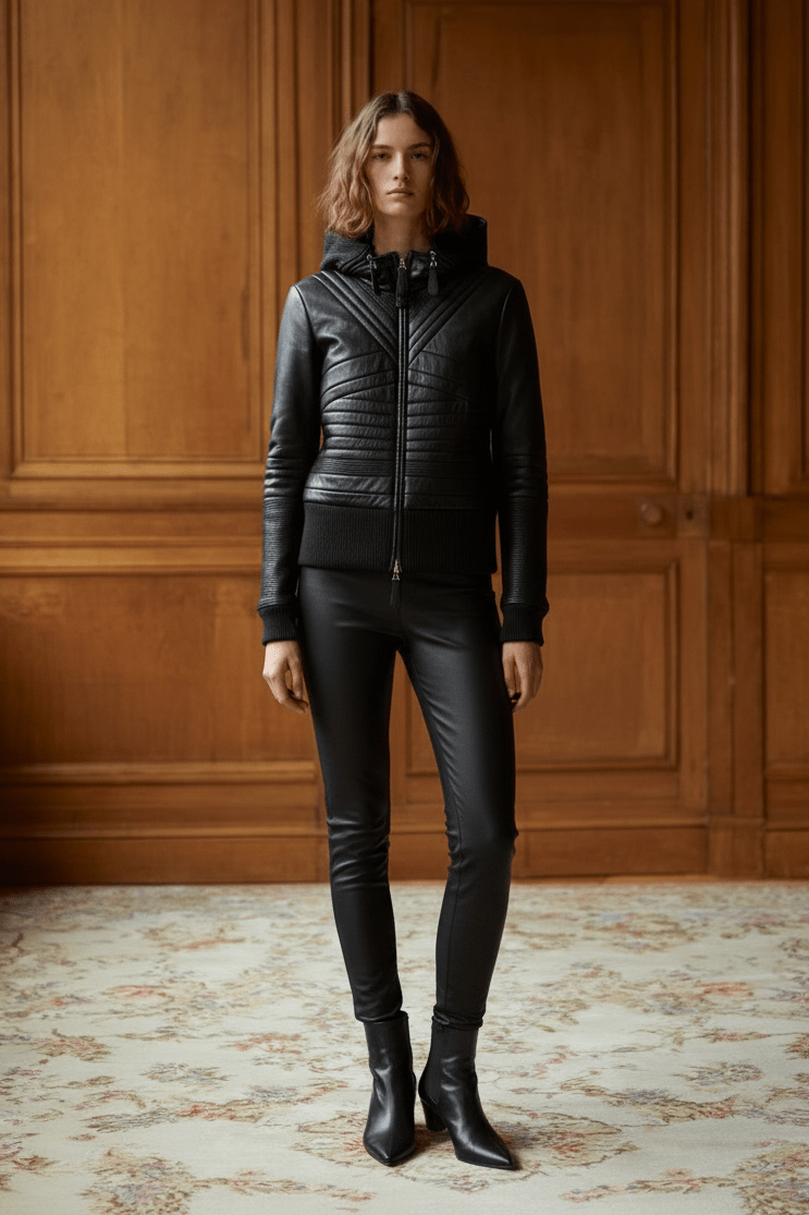 Lambskin Alta Piuma Jacket - ADAMO