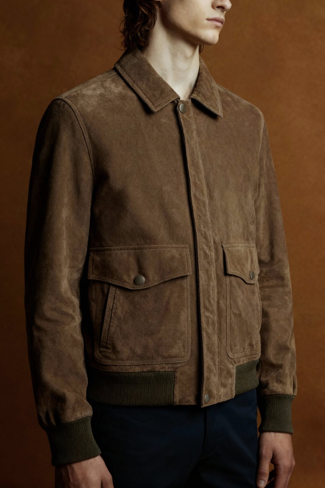 Mareno Suede Bomber - ADAMO