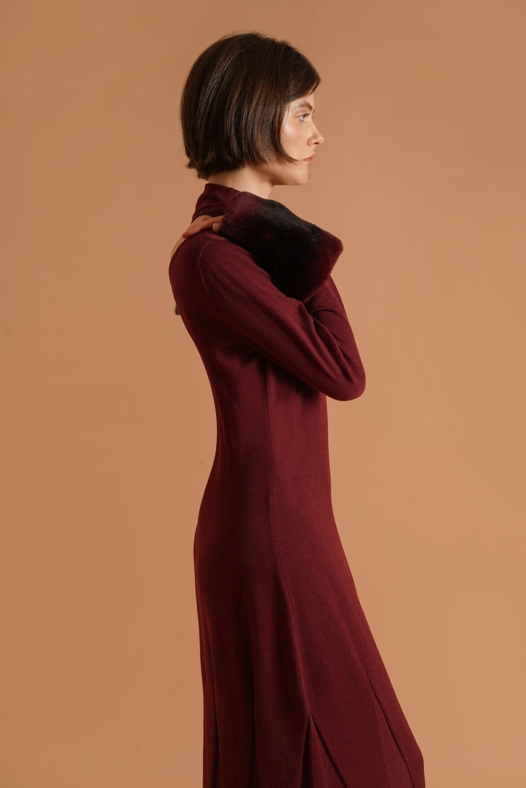 Merlot Rex Melody Gown - ADAMO