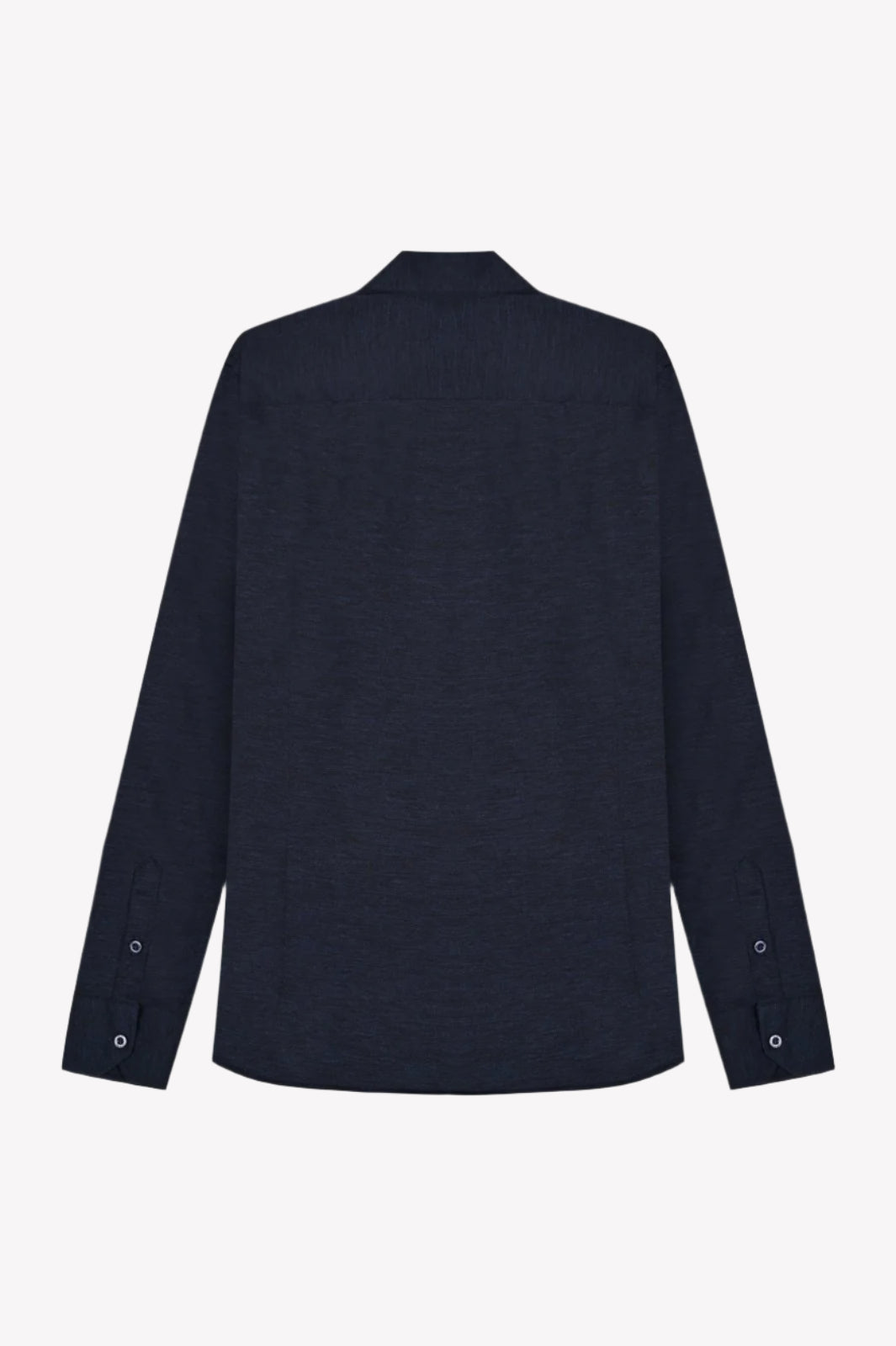 Midnight Navy Wool Polo - ADAMO