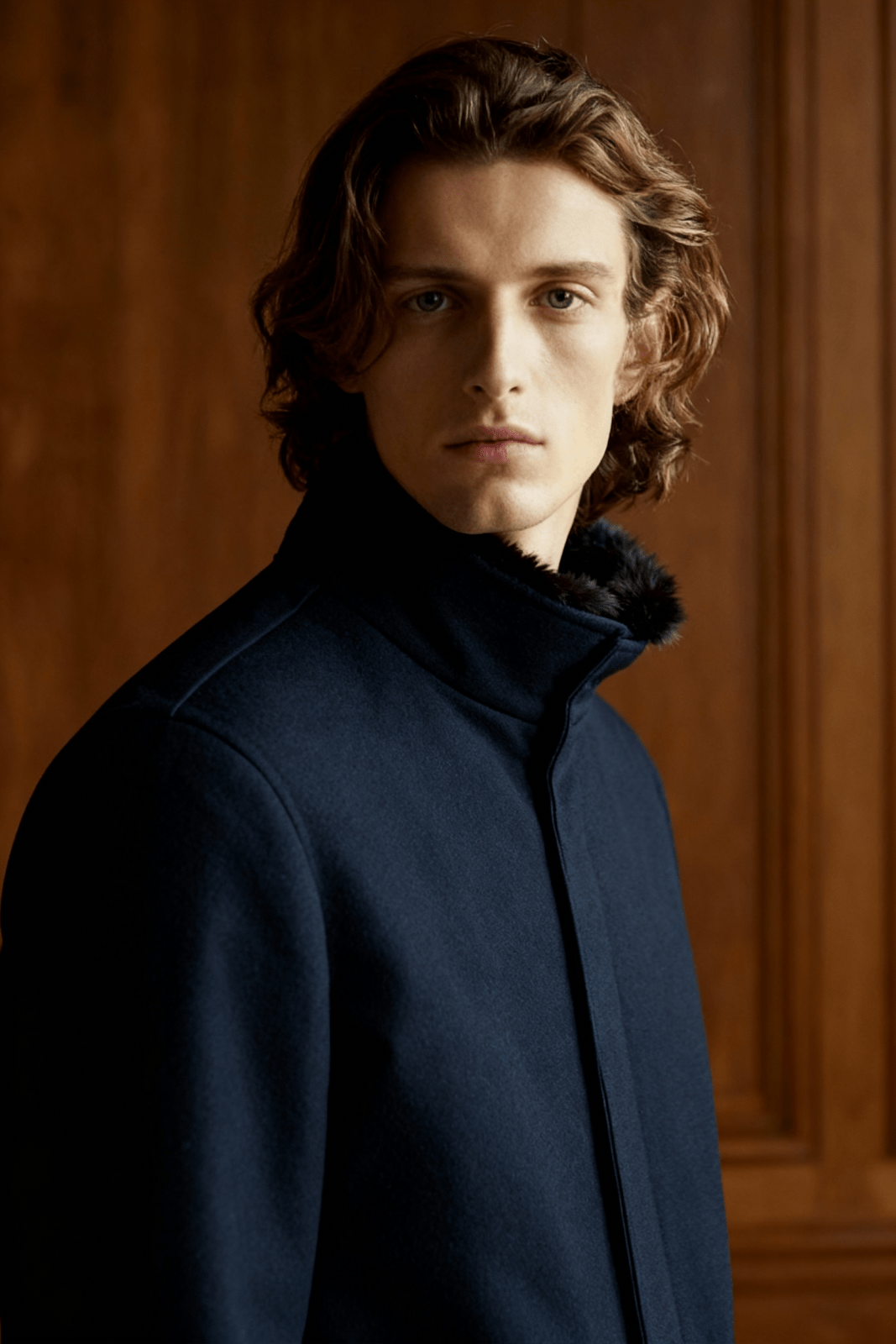 Midnight Wool Field Jacket - ADAMO