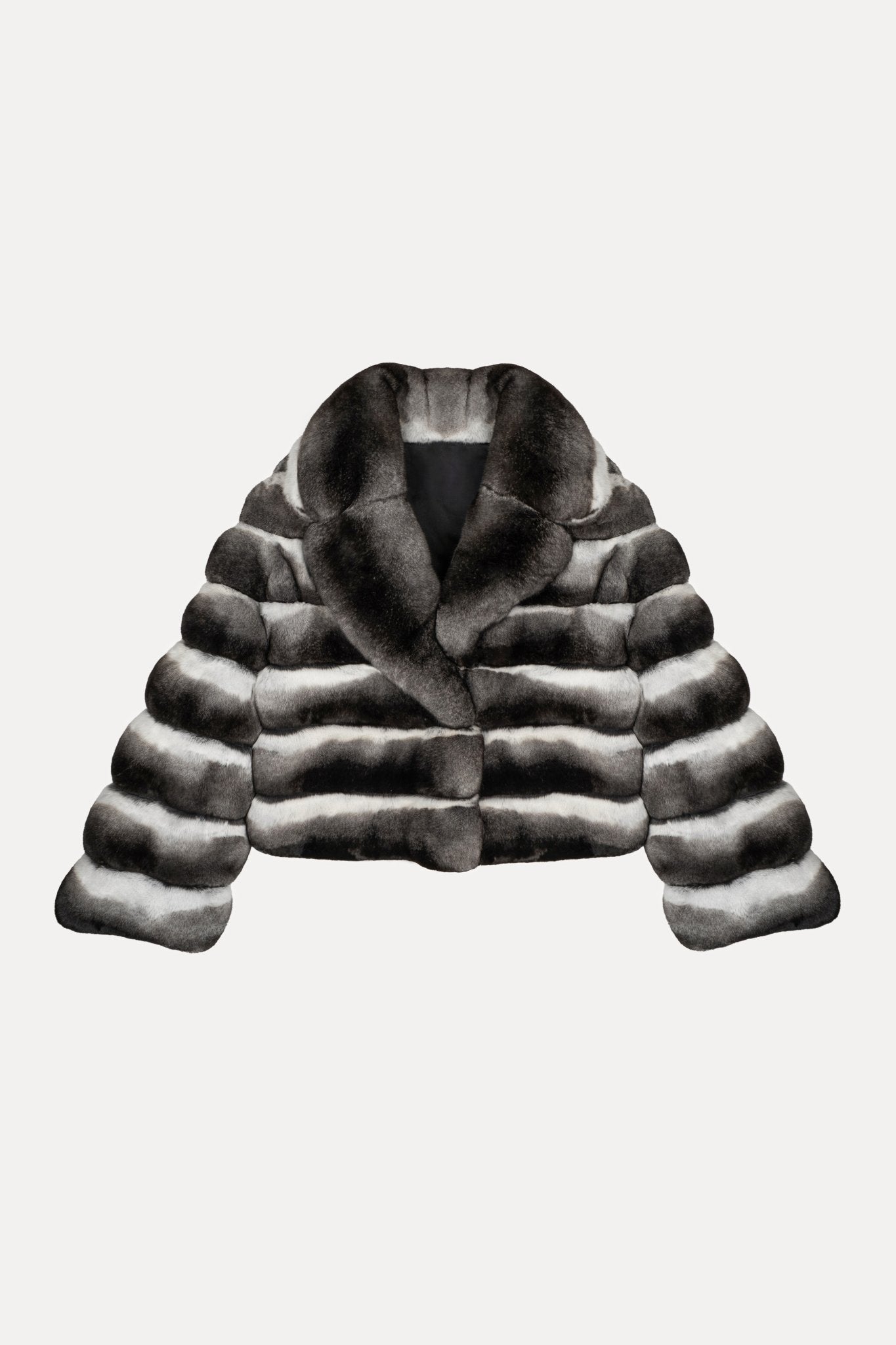 Natural Chinchilla Fur Jacket - ADAMO