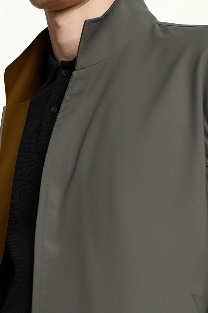 Reversible Technical Fabric Jacket - ADAMO
