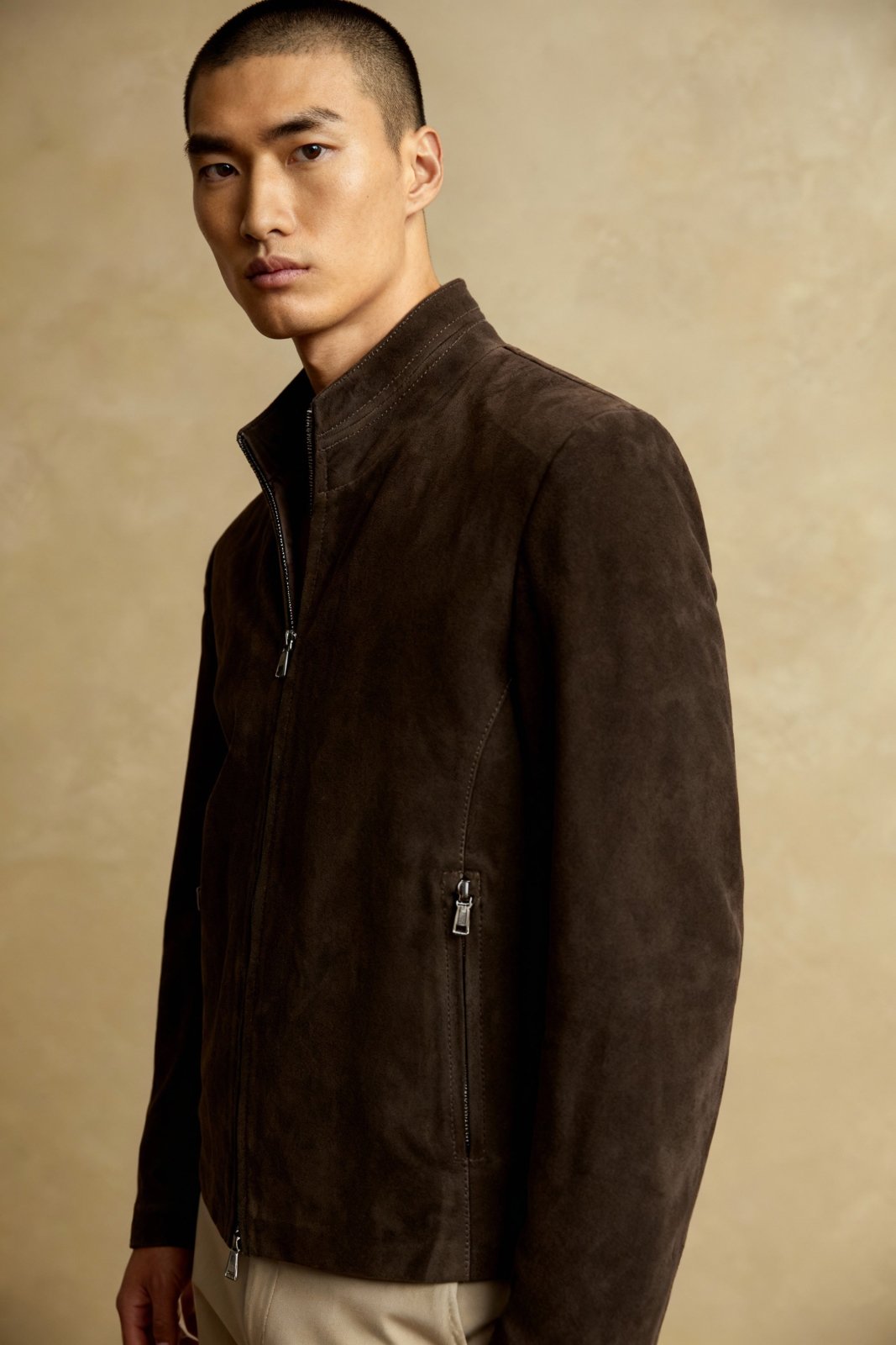 Rivano Suede Jacket - ADAMO