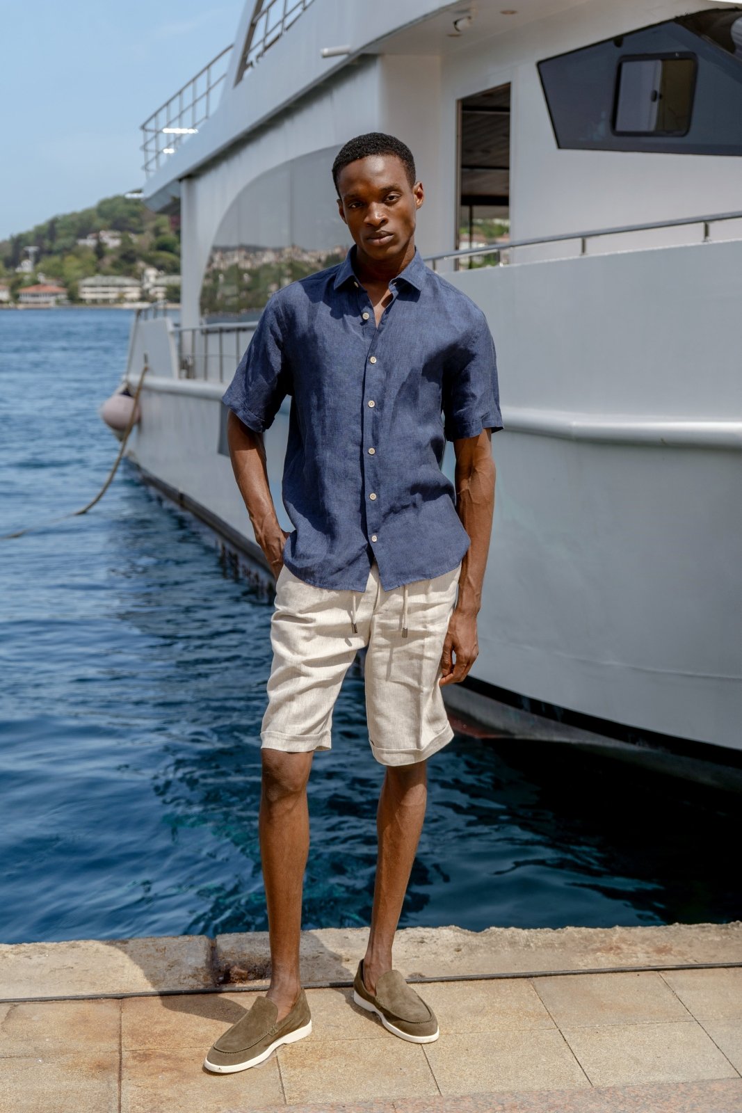 Riviera Linen Shirt - ADAMO