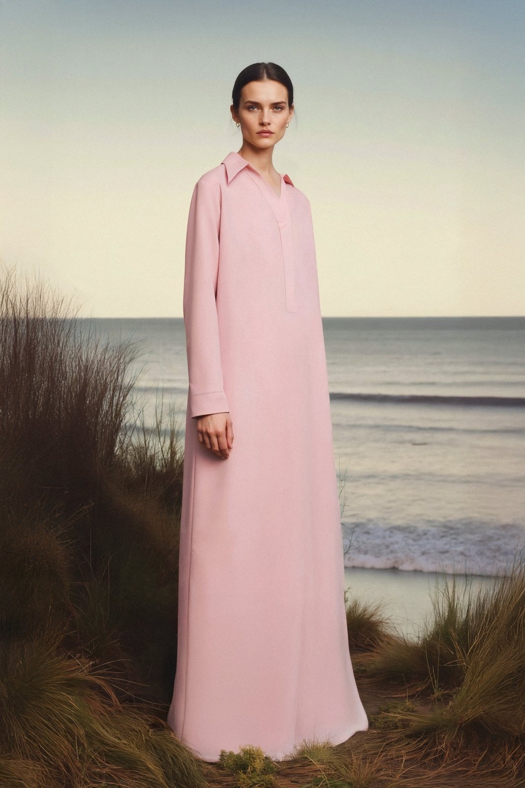 Rosewood Flowing Maxi Dress - ADAMO