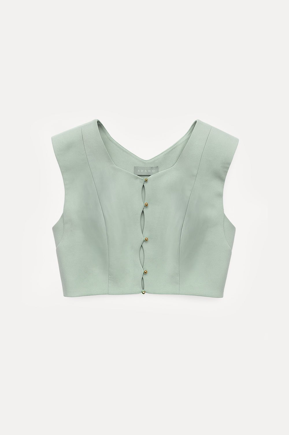 Saturn Sculpted Button Vest - ADAMO