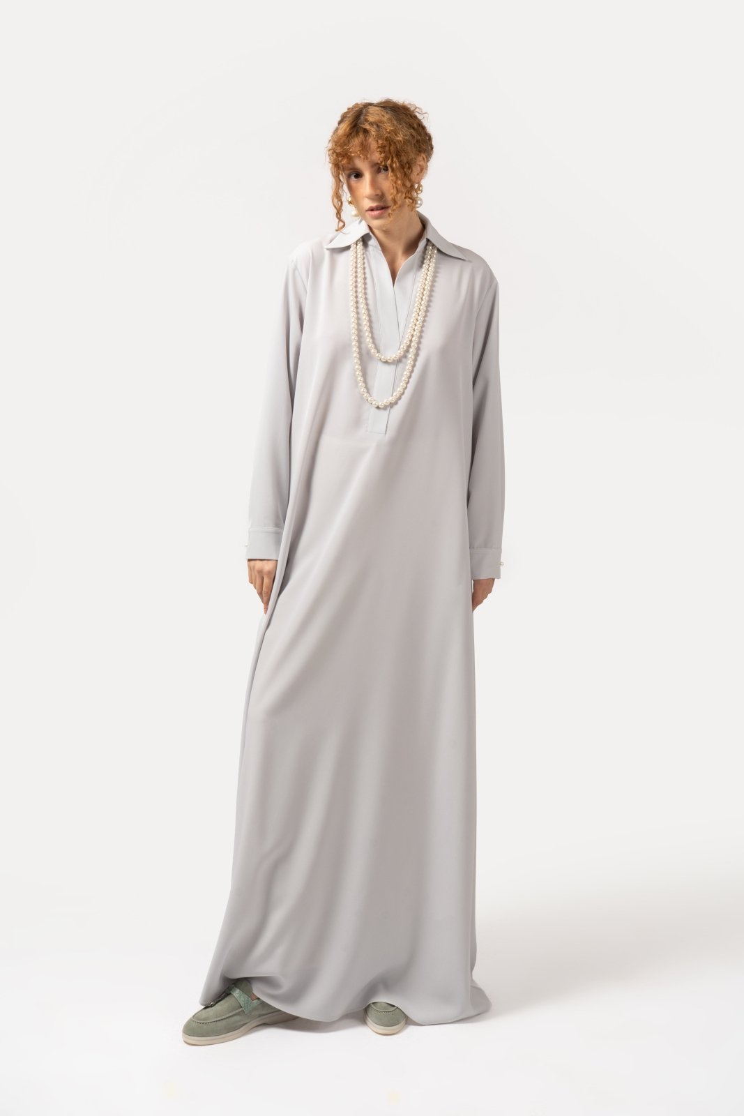 Serene Flowing Maxi Dress - ADAMO