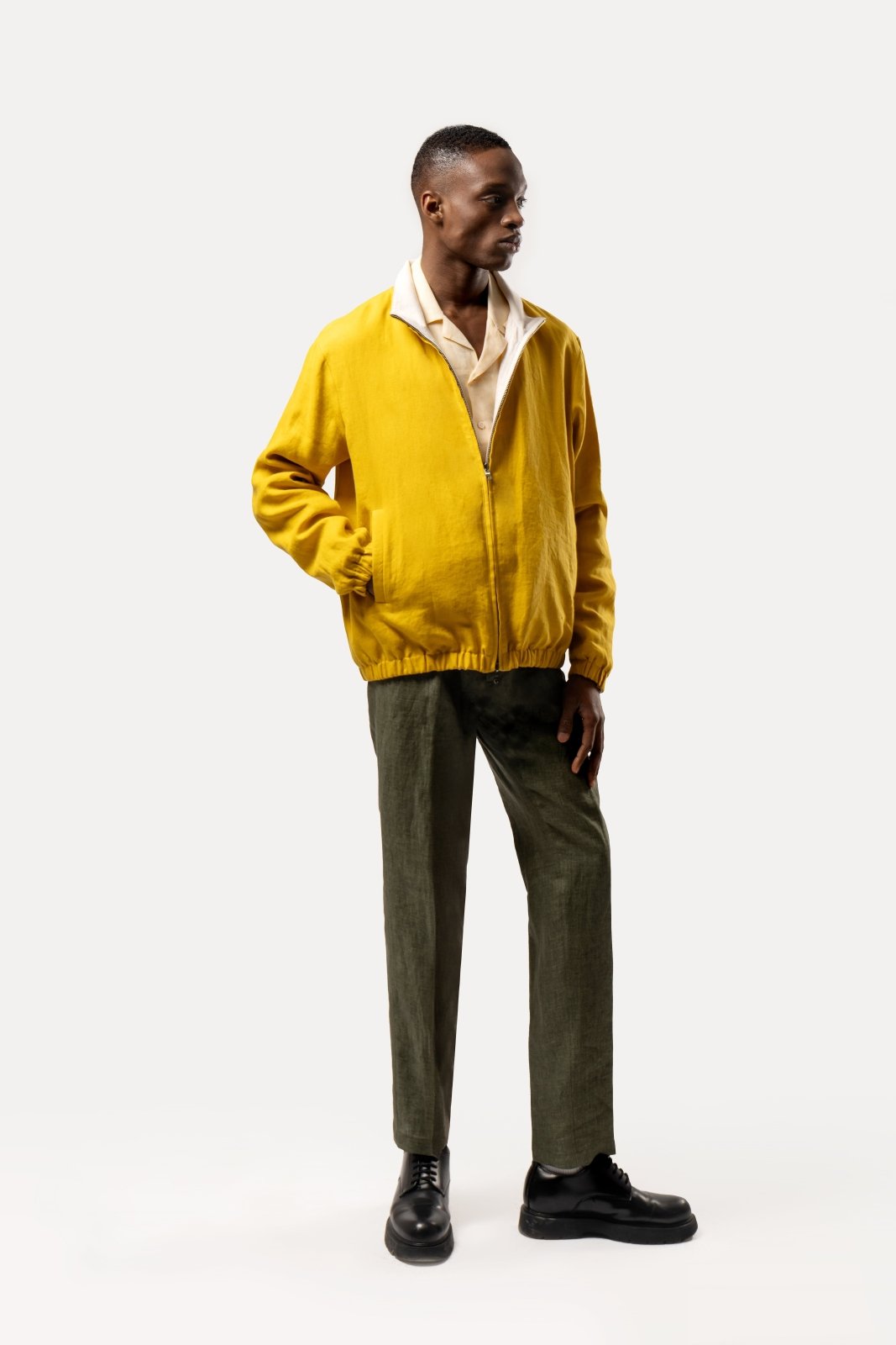 Sunburst Linen Jacket - ADAMO