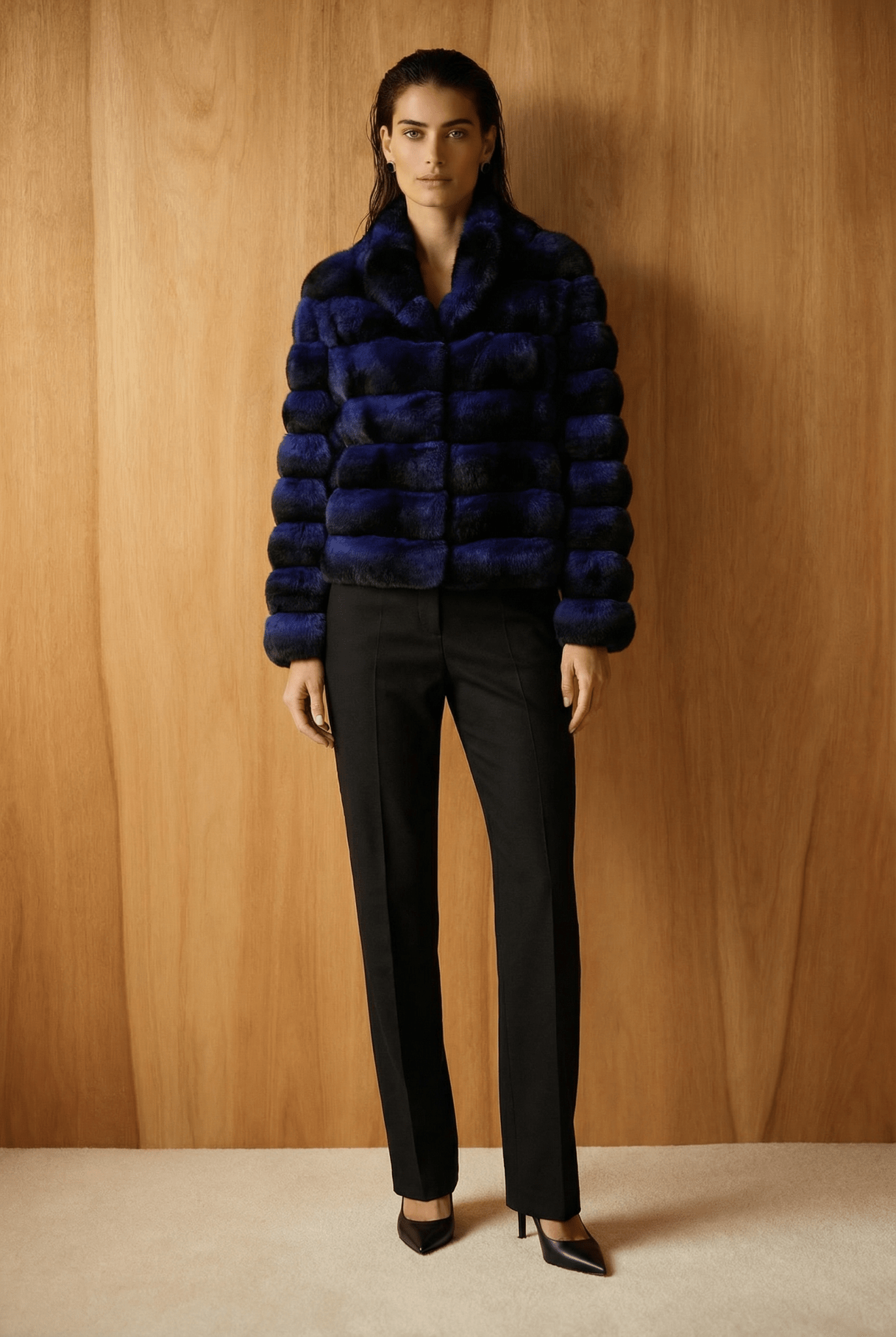 The Sovereign Chinchilla Coat - ADAMO