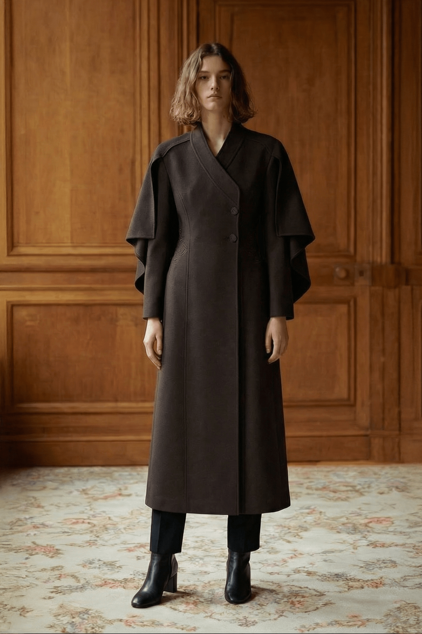 Umber Grace Coat - ADAMO