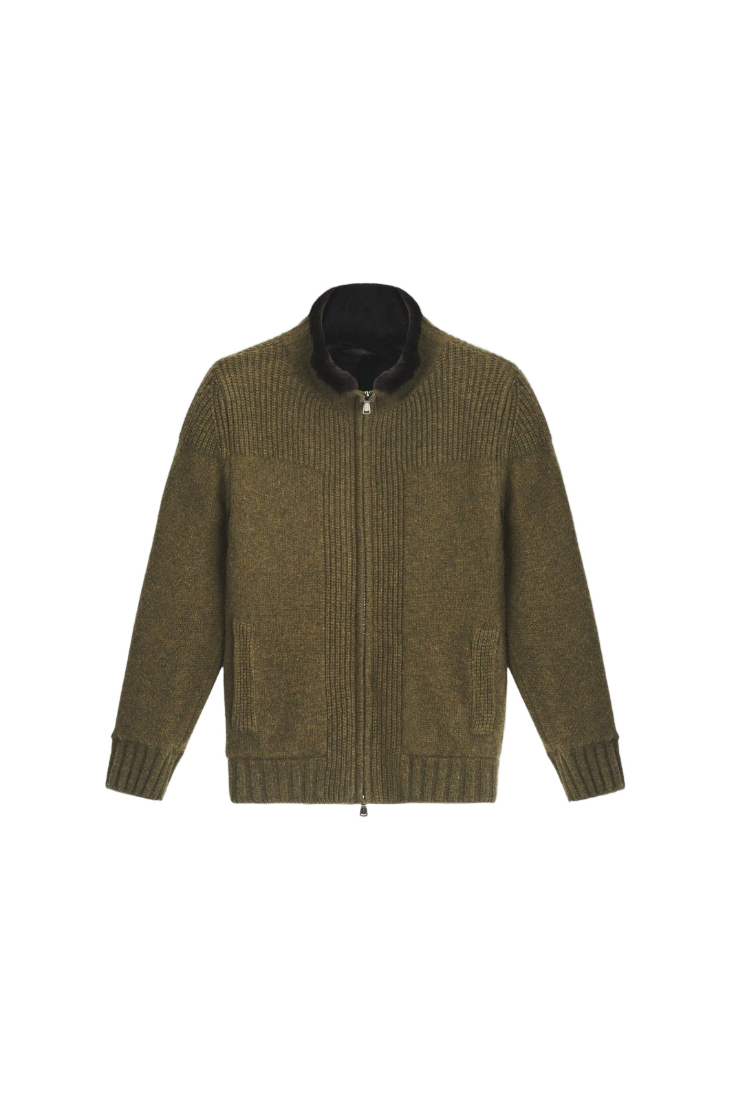 Verdant Haven Wool Cardigan - ADAMO