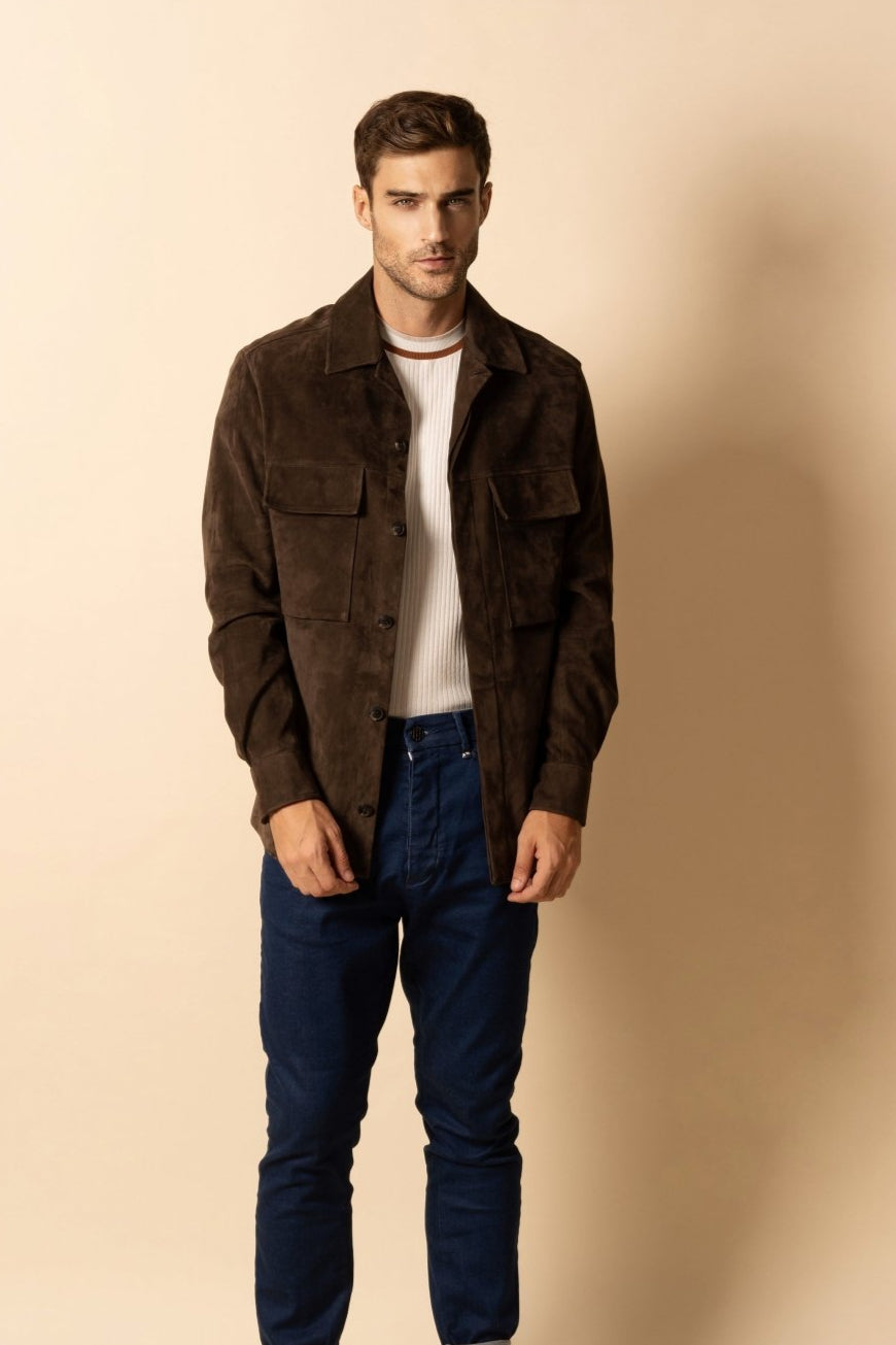 Woodland Suede Coat - ADAMO