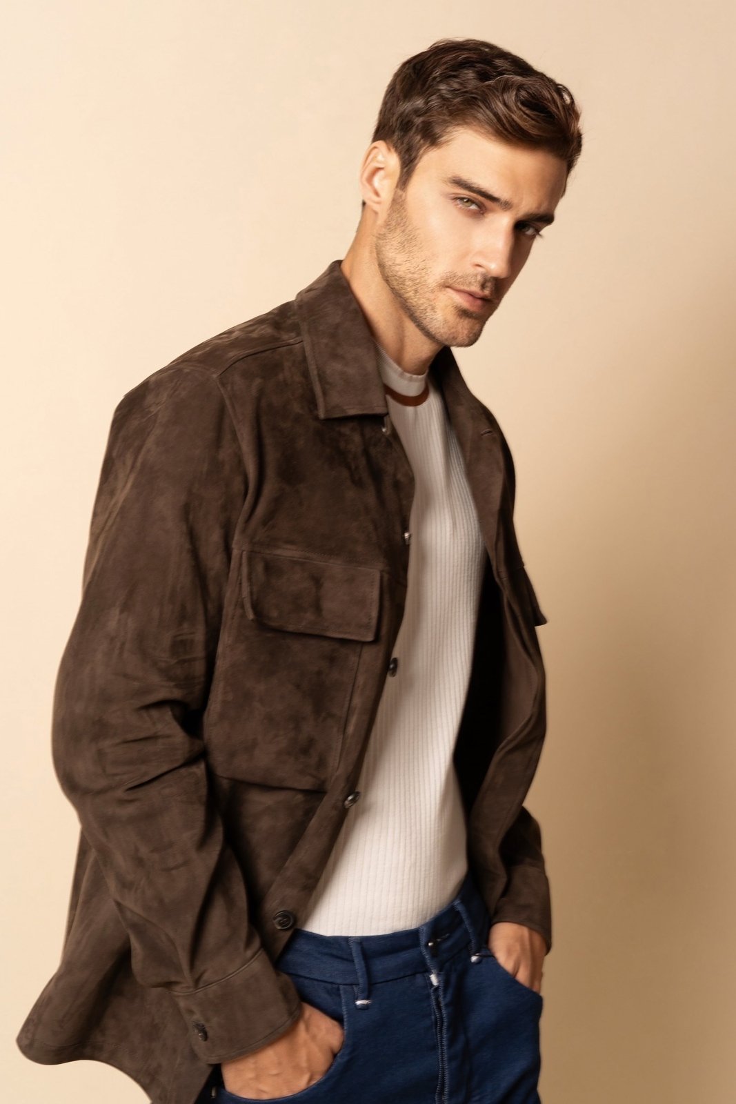 Woodland Suede Coat - ADAMO