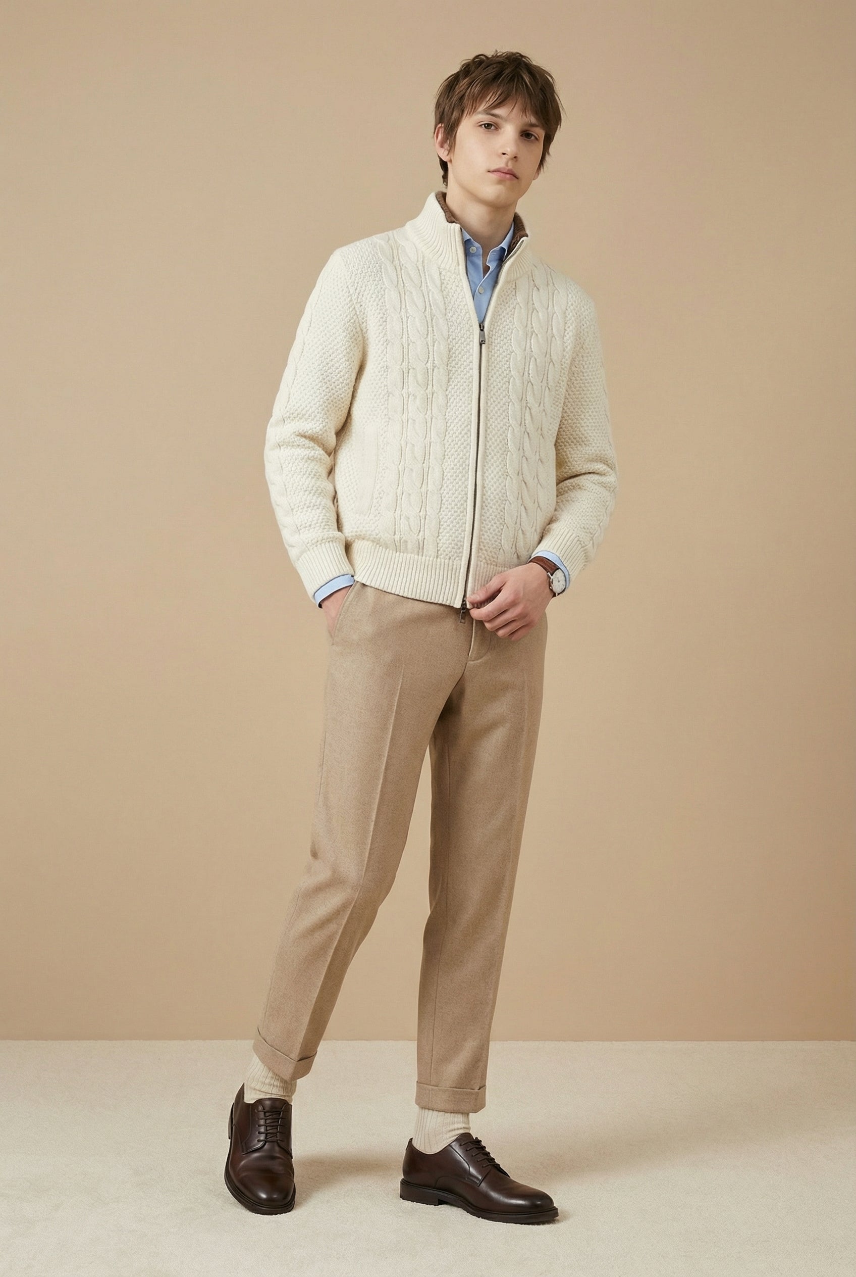 Young Heritage Knit Cardigan