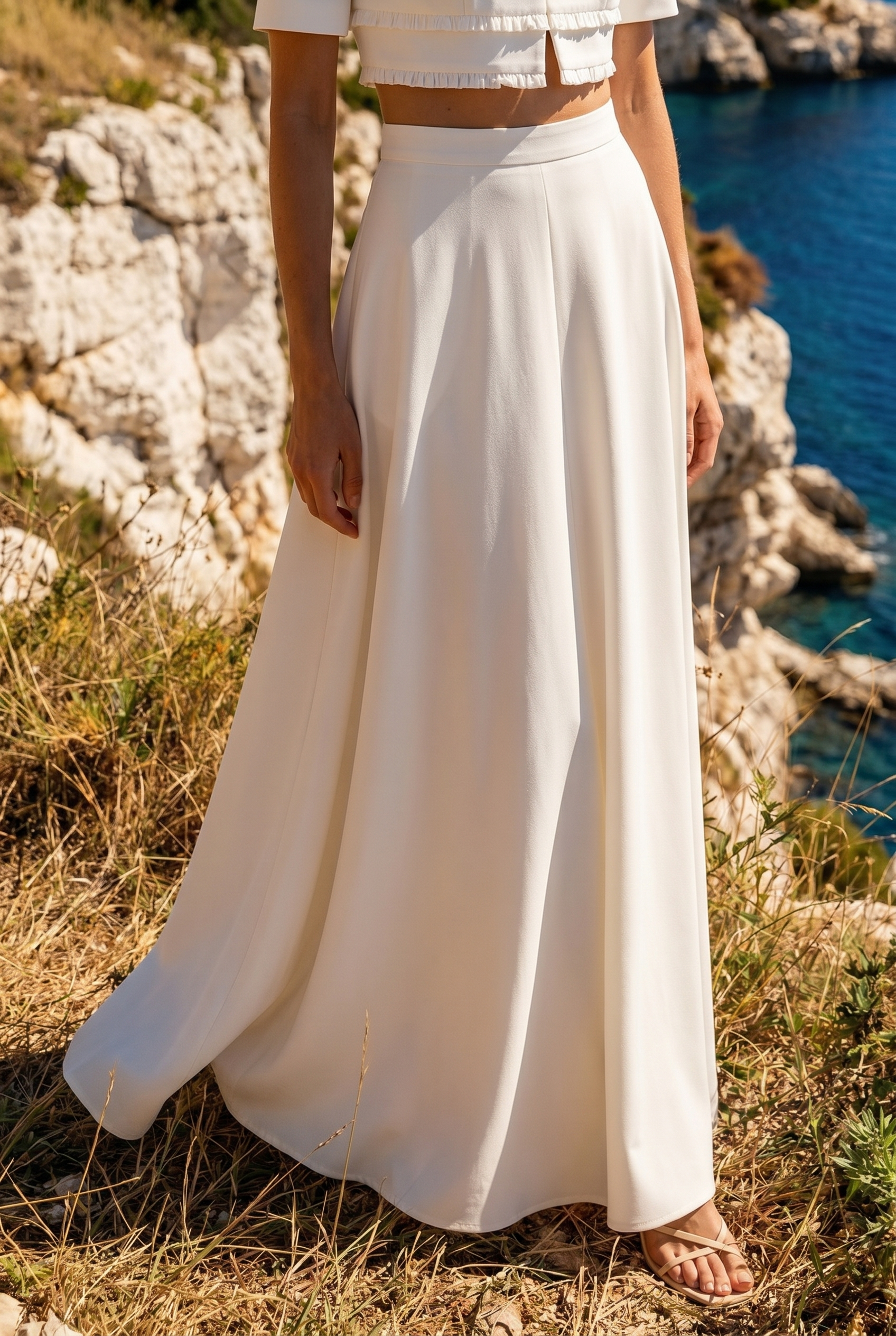 Celestine Fluid Maxi Skirt