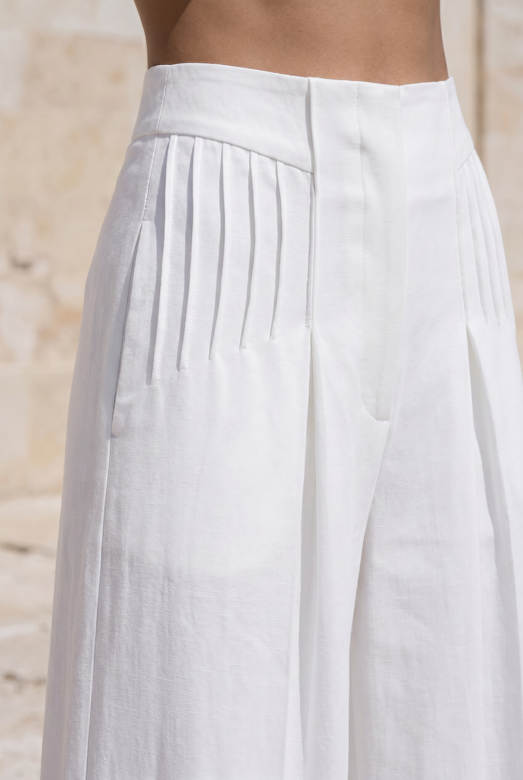 Serelune Marina Wide-Leg Trousers