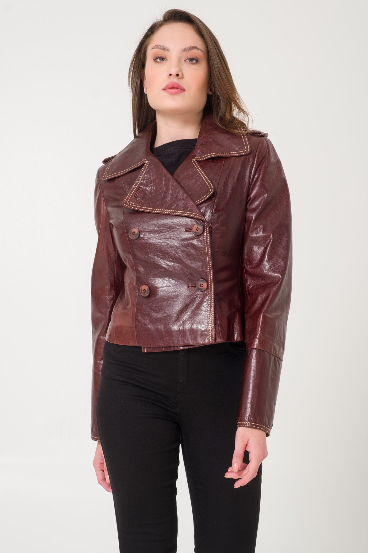 Brown Leather Jacket