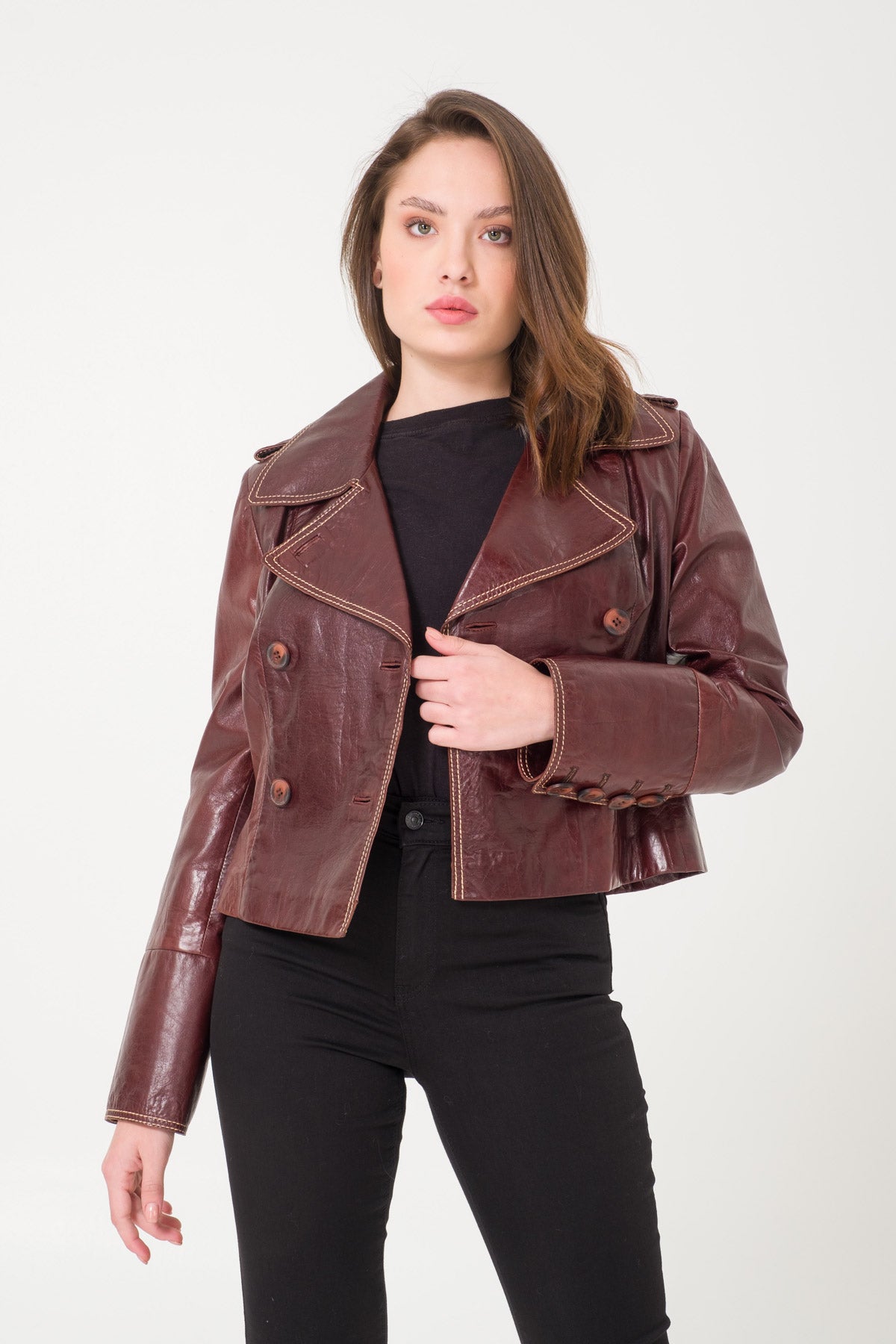 Brown Leather Jacket