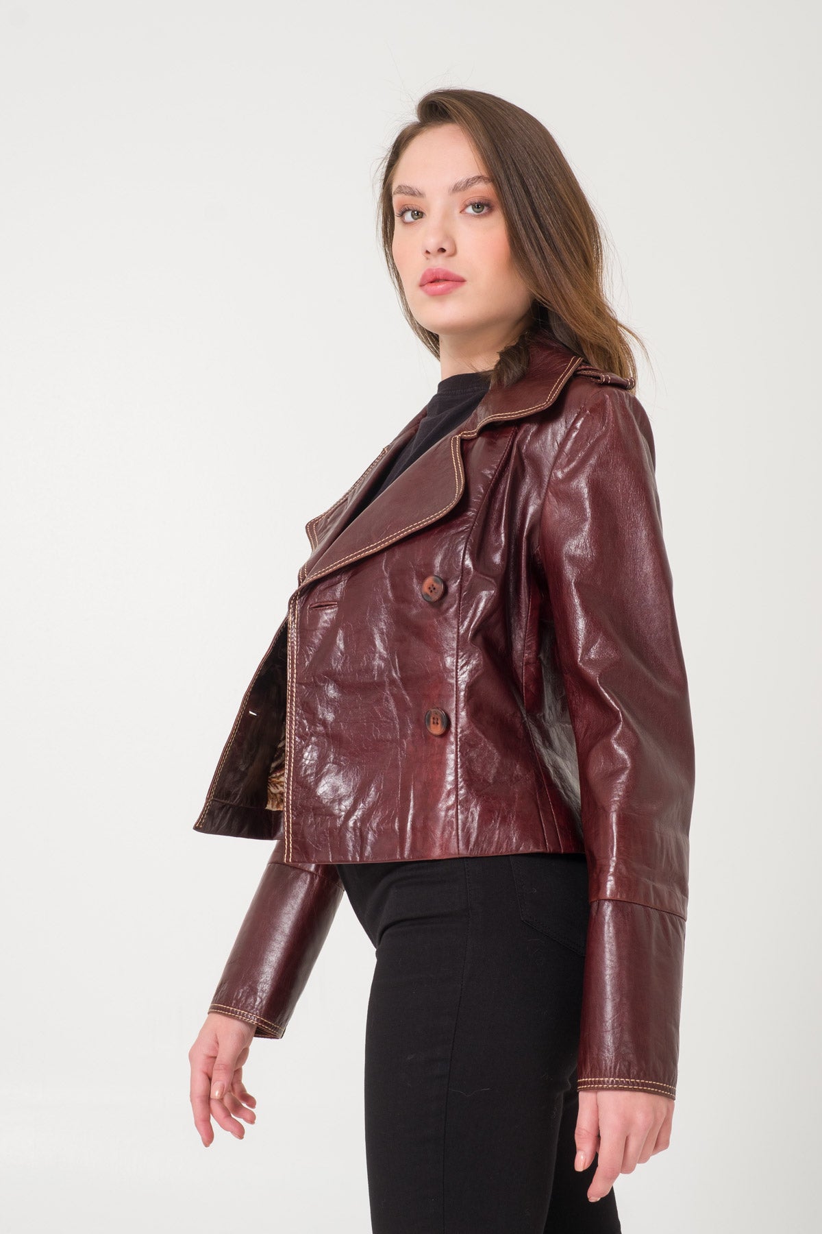 Brown Leather Jacket
