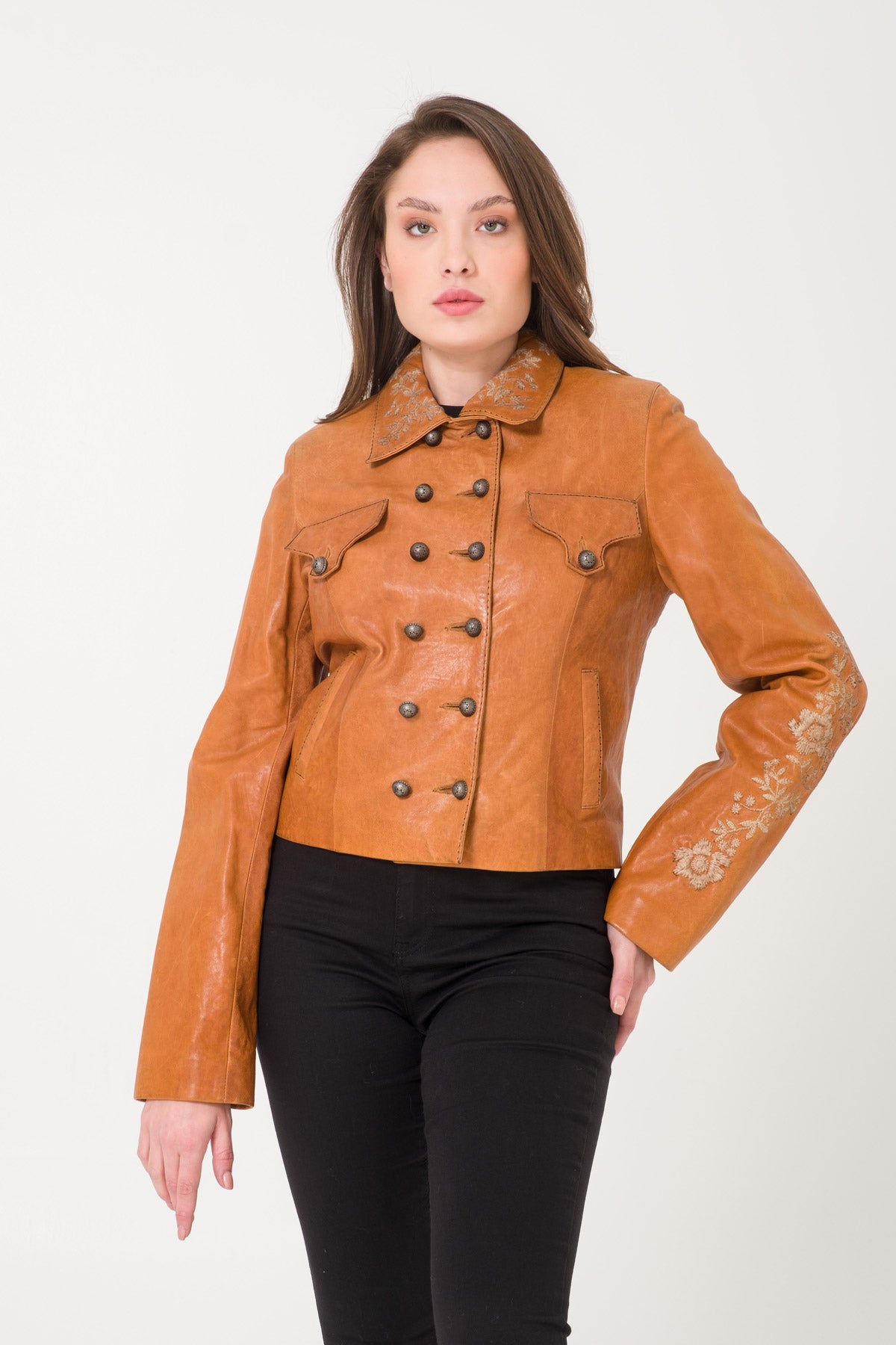 Brown Leather Jacket