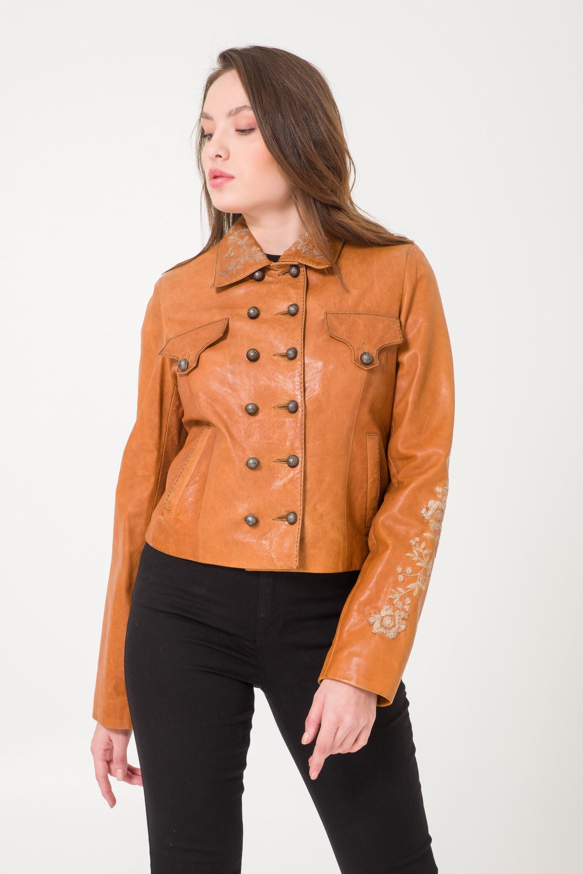 Brown Leather Jacket