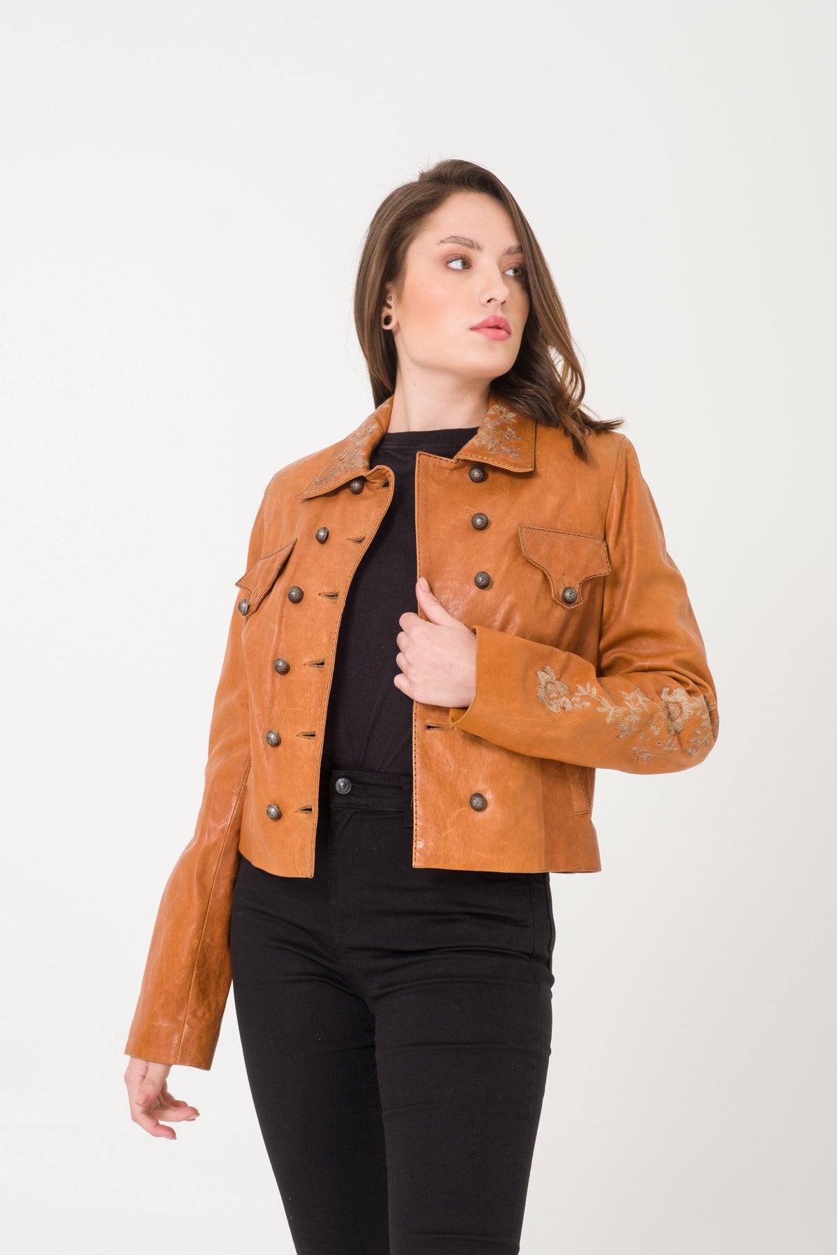 Brown Leather Jacket