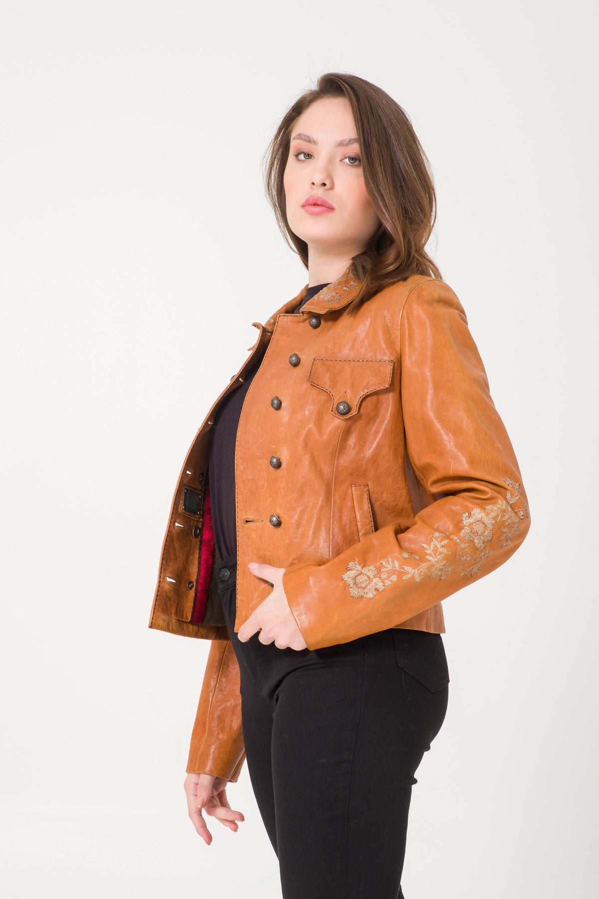 Brown Leather Jacket