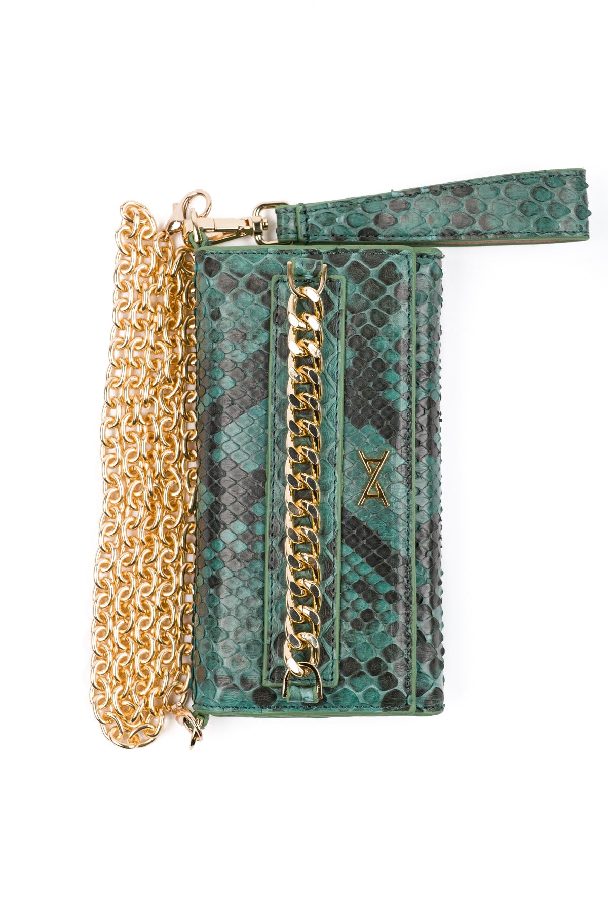 Green Python iPhone 12 / 13 Bag Case