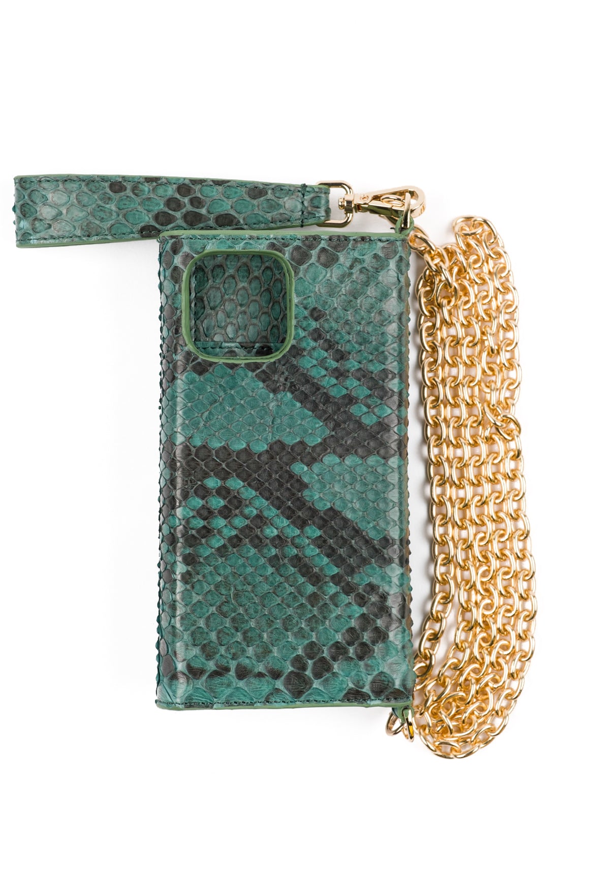Green Python iPhone 12 / 13 Bag Case