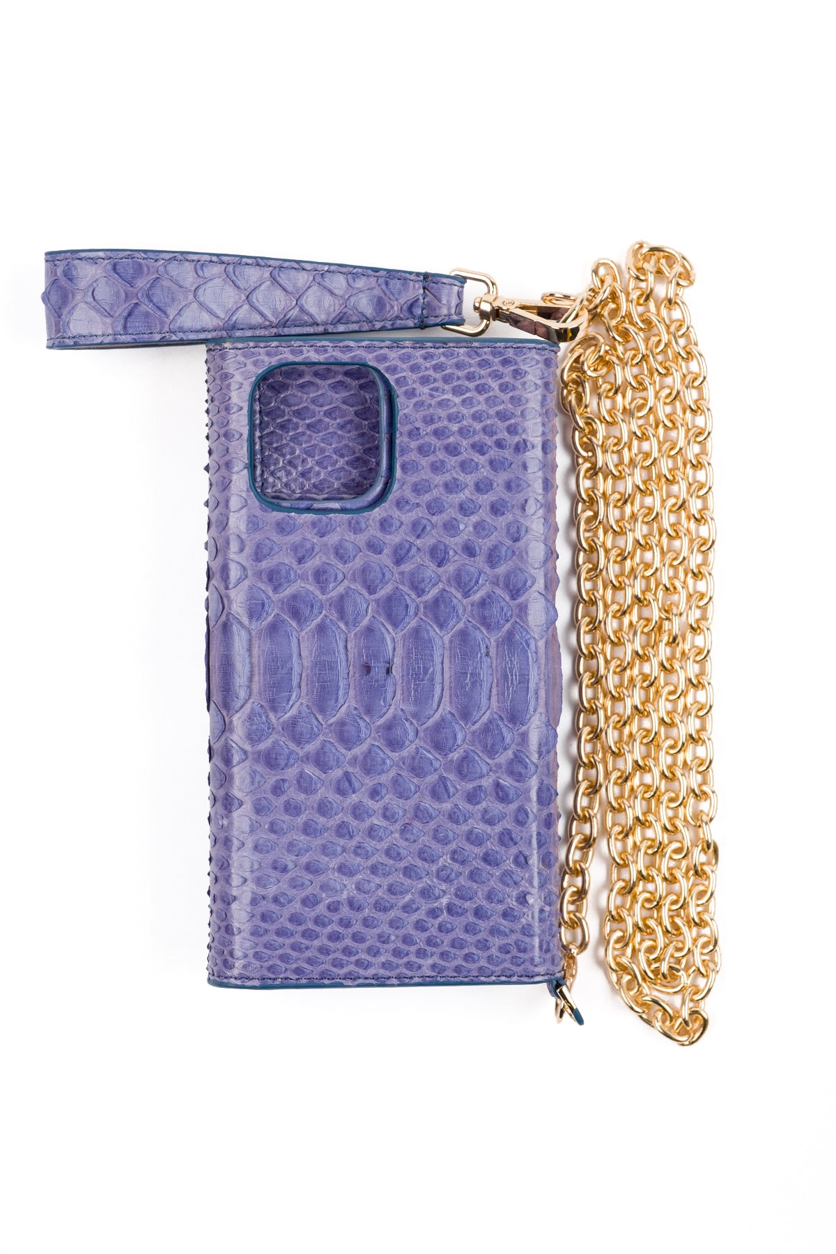Purple Python iPhone 12 / 13 Bag Case