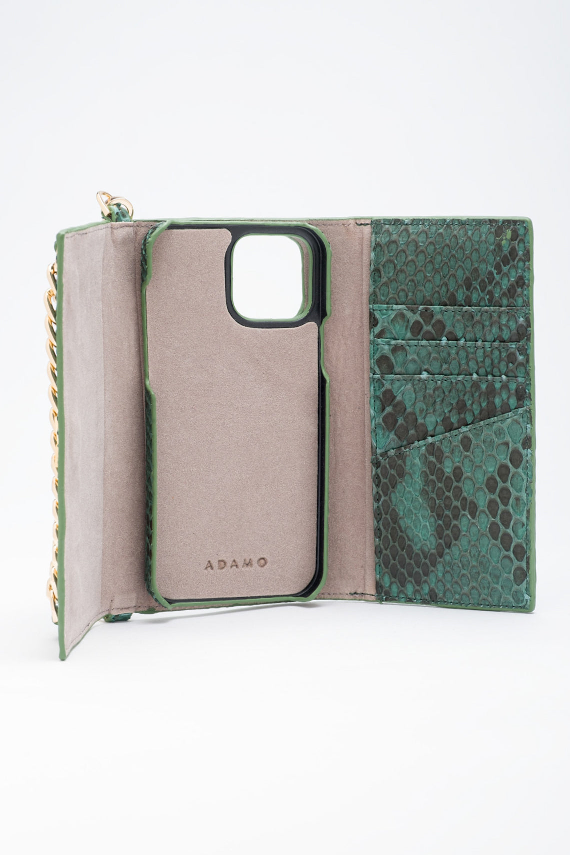 Green Python iPhone 12 / 13 Bag Case