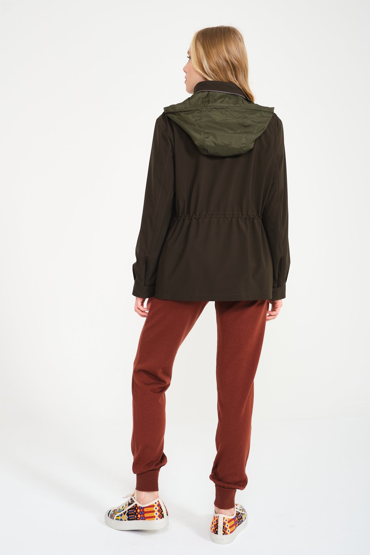 Khaki Waterproof Coat