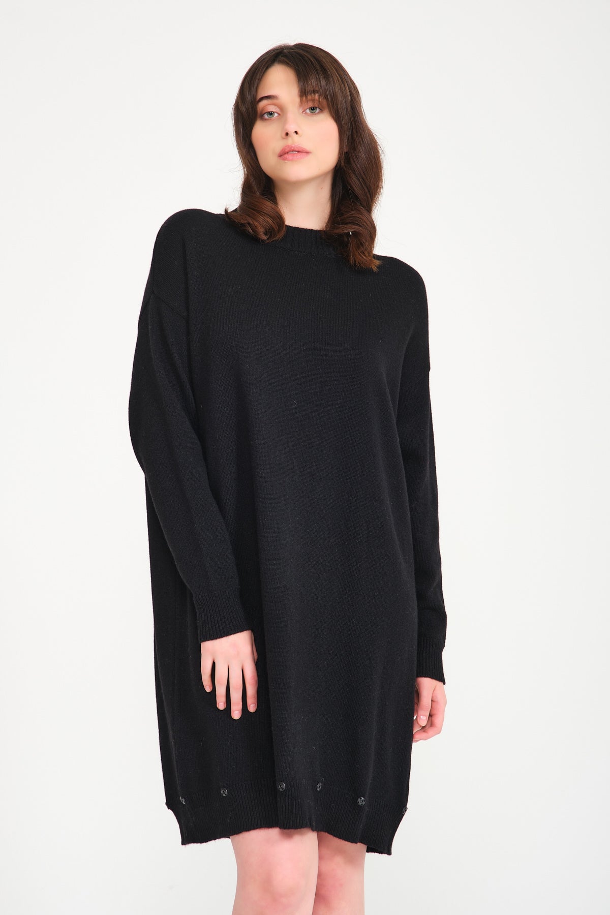 Black Knit Dress