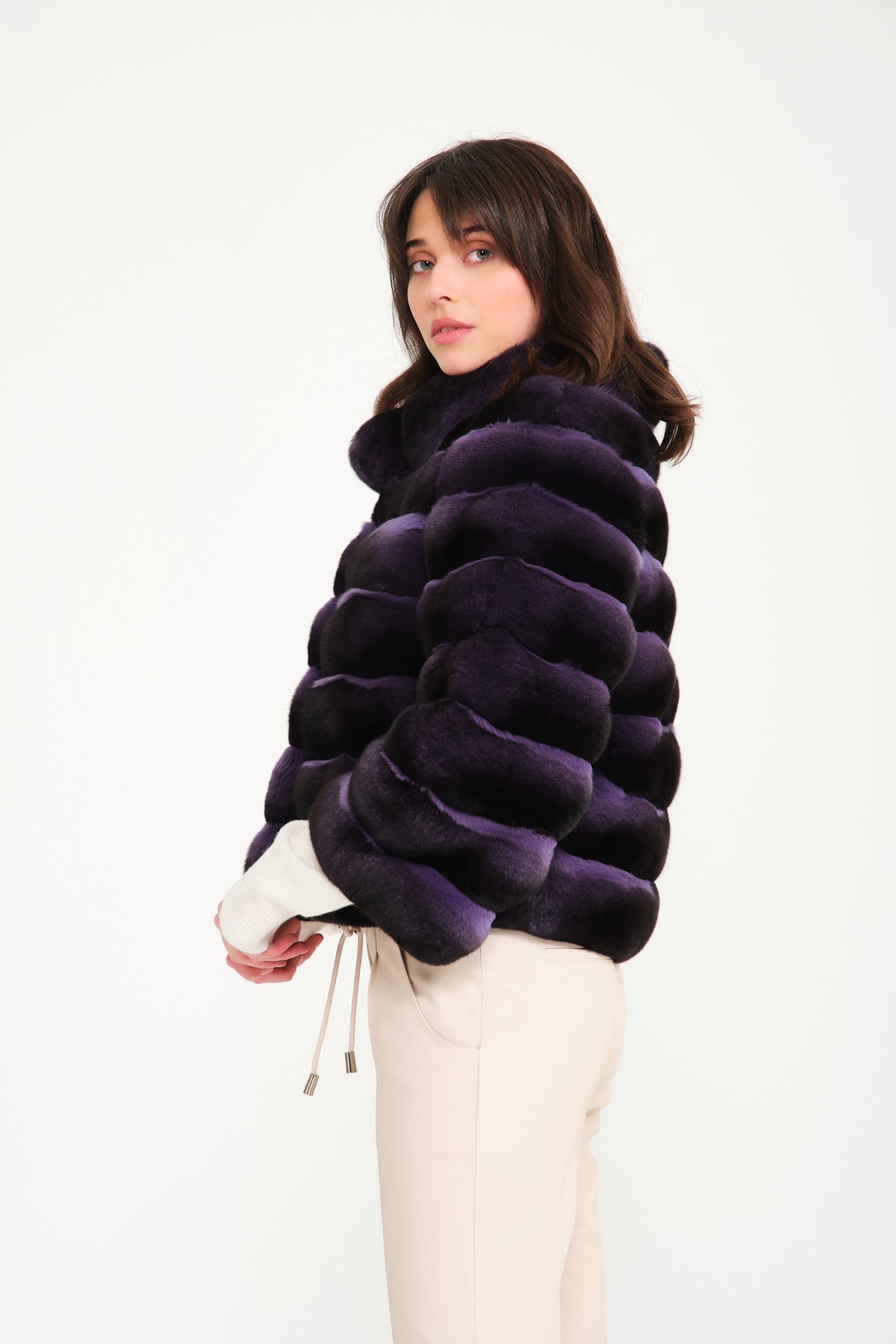 Lavender Coat Cashmere Coat Women Lilac Violet Woman Coat -  Norway