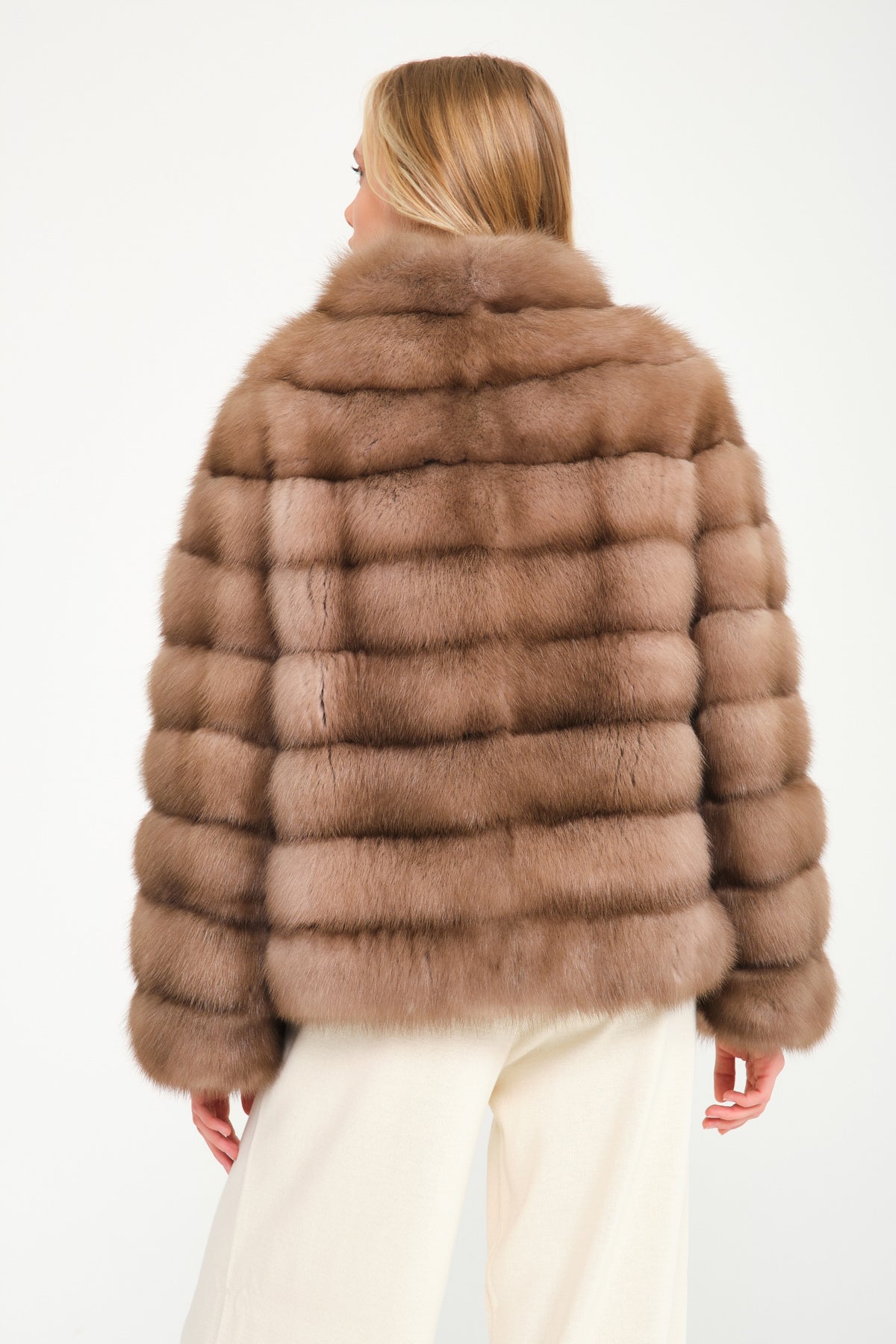Brown Sable Fur Coat