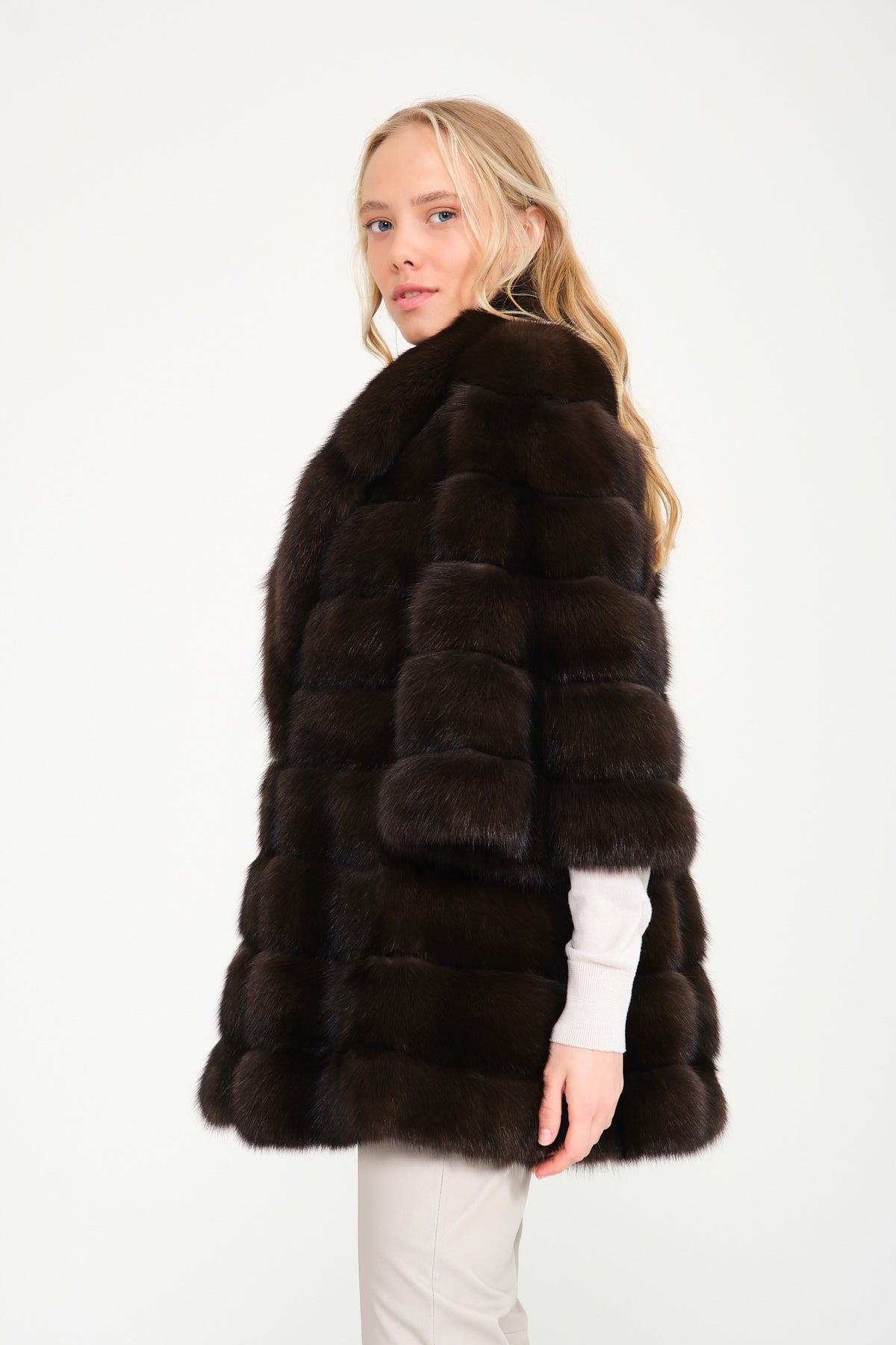 Black 2024 sable coat