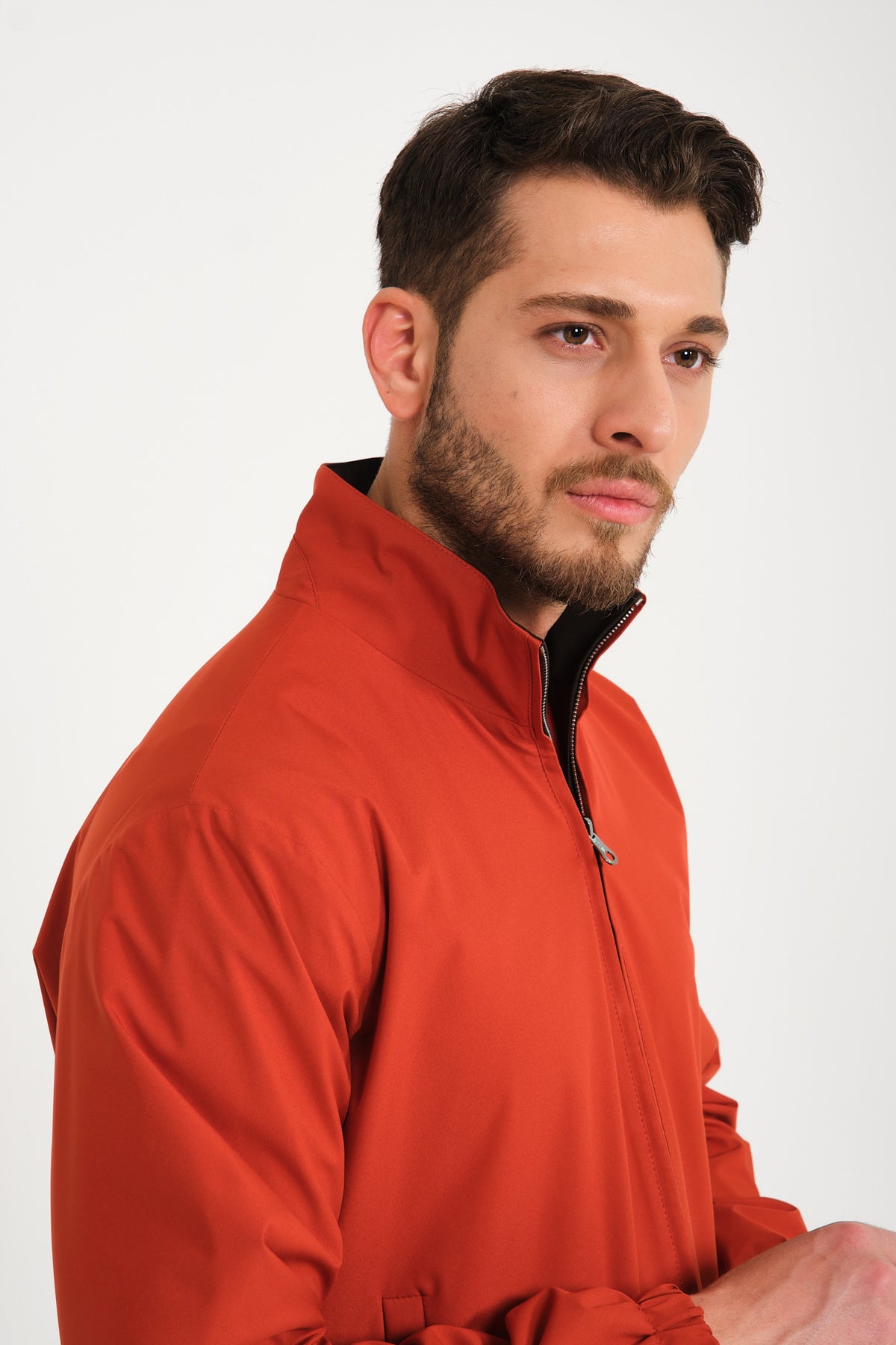 Terracotta Double Face Waterproof Jacket