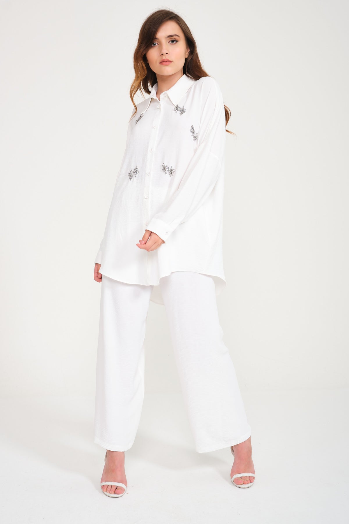 White Long Shirt