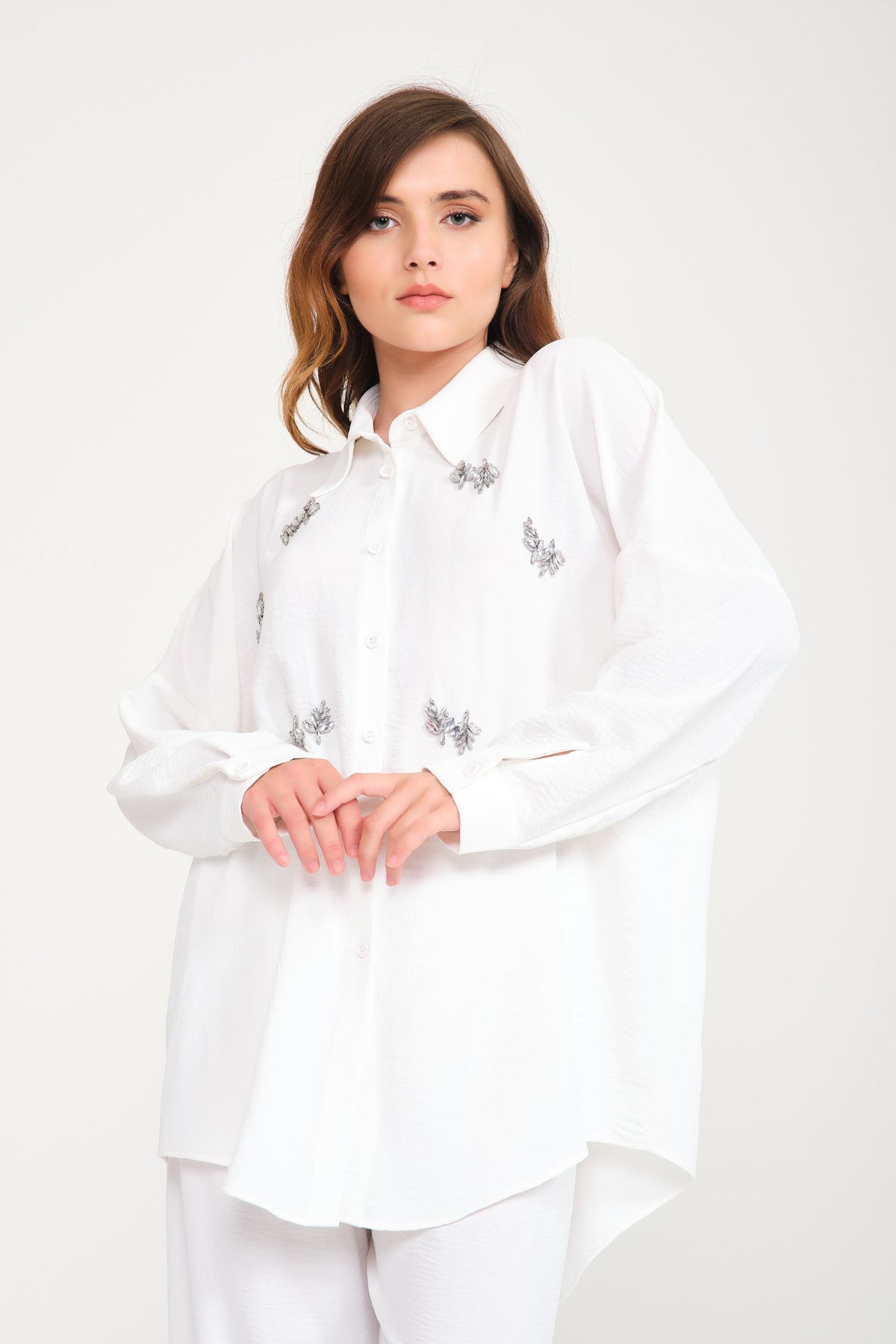 White Long Shirt