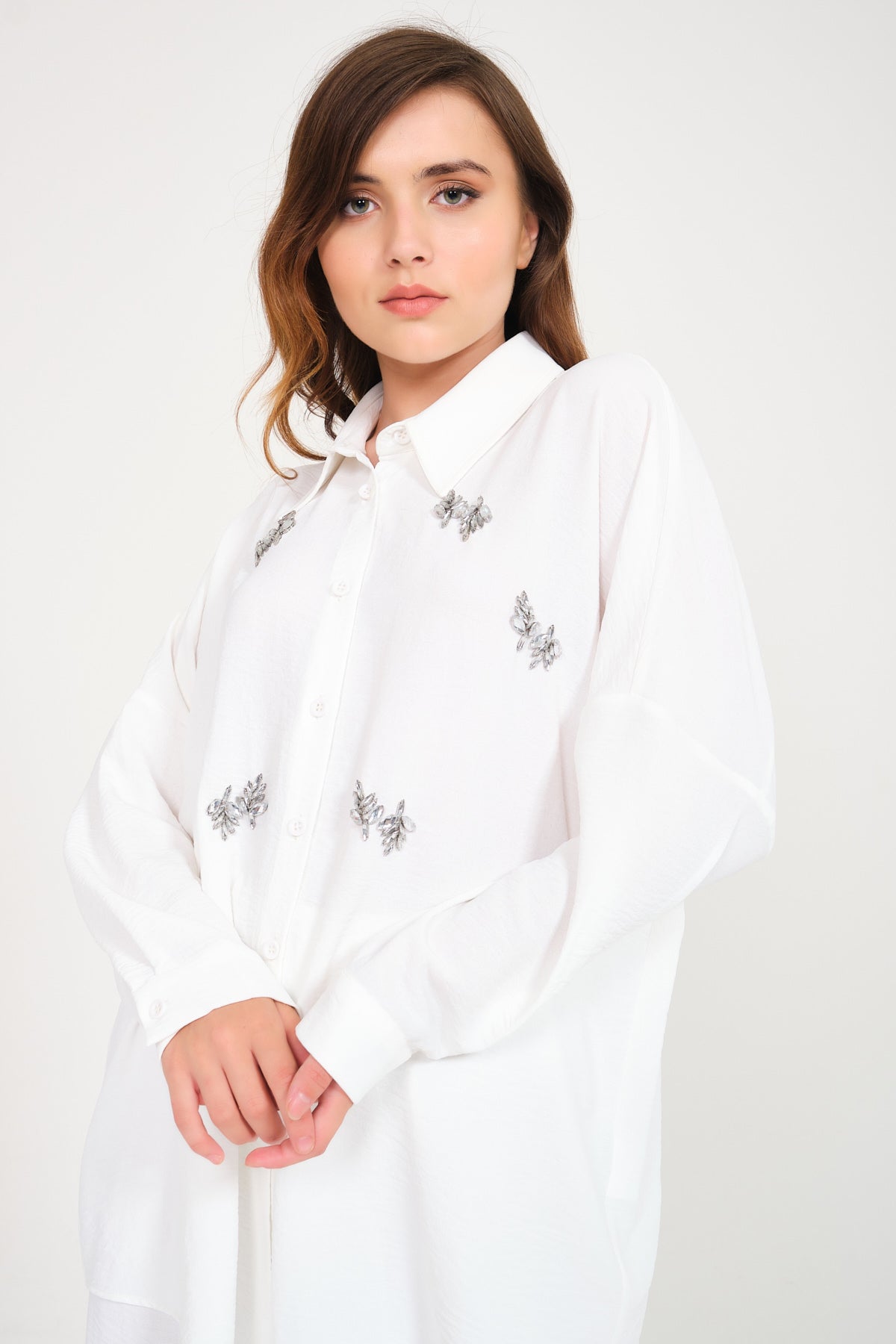 White Long Shirt