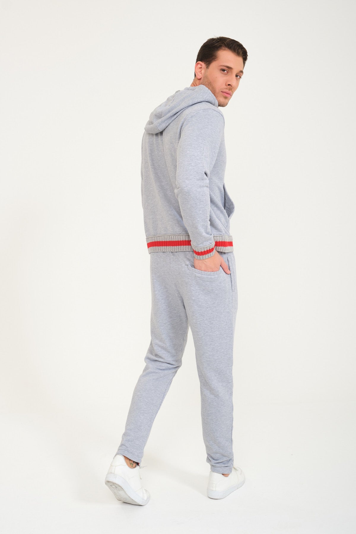 Grey Hoodie & Jogger Set